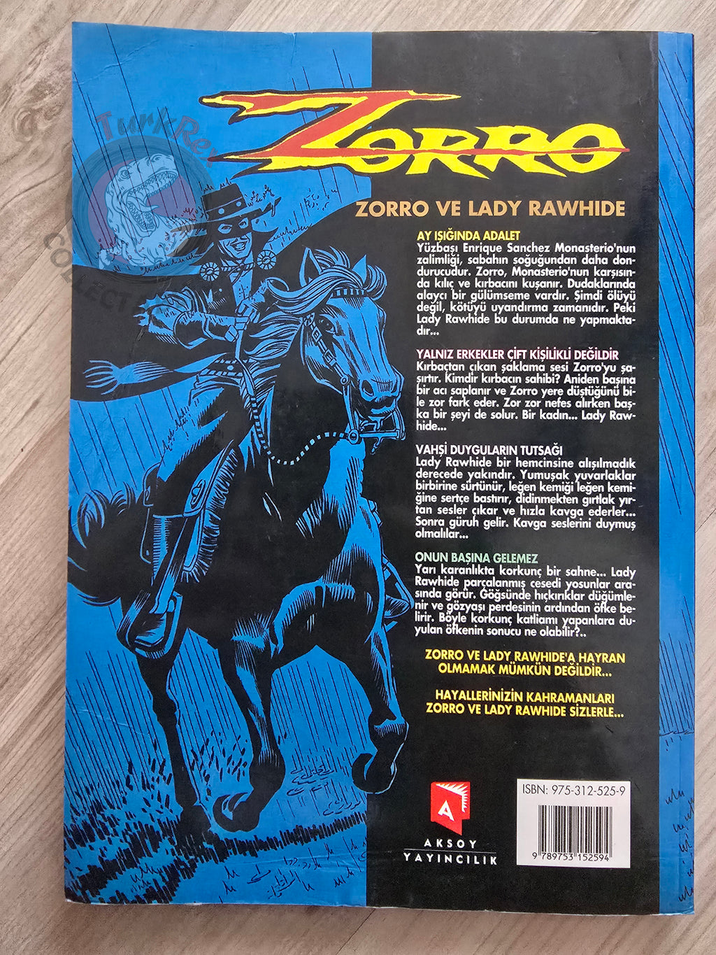 Zorro's Renegades #2 Lady Rawhide Turkish Comic Turkey