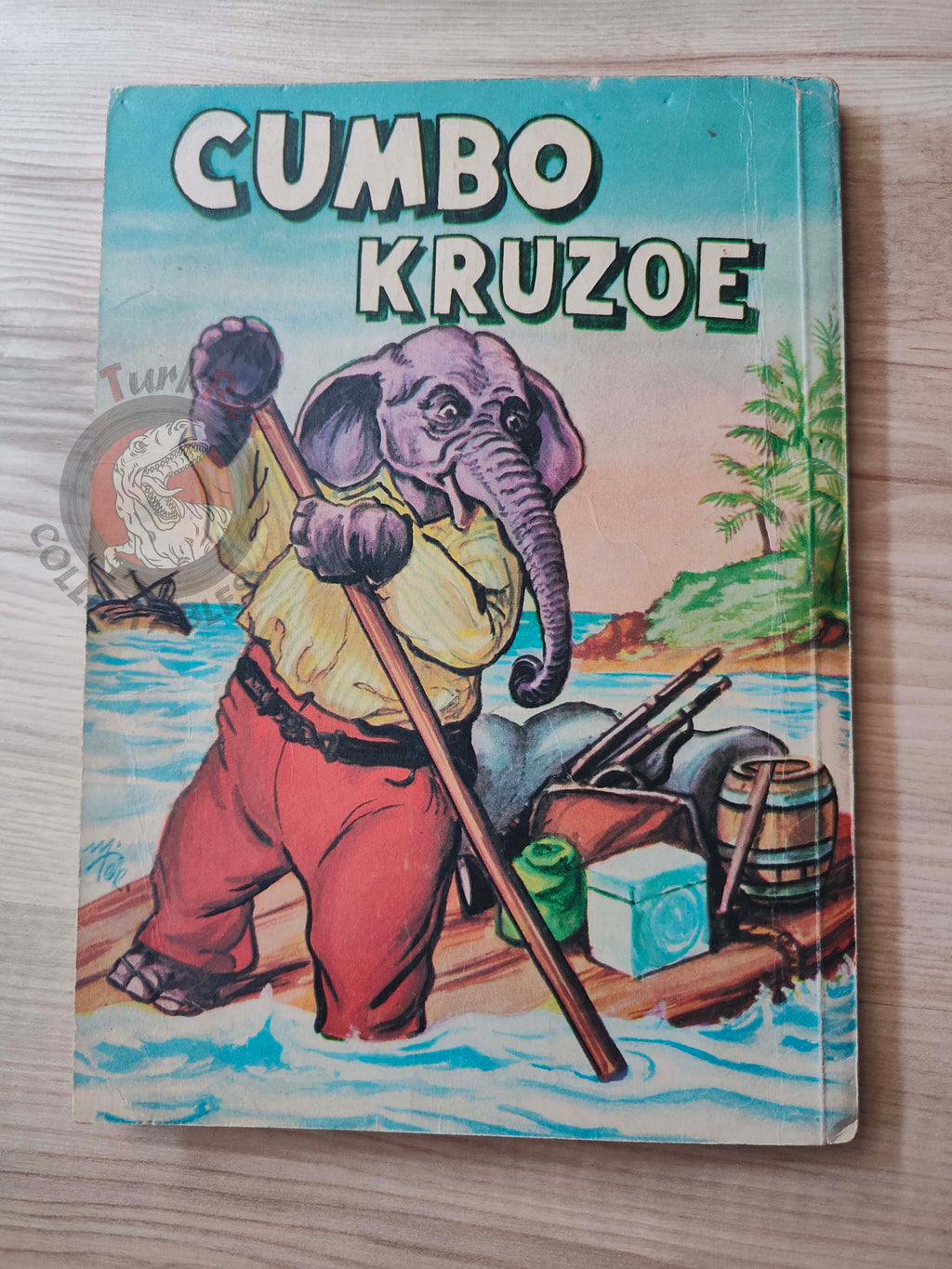 Clifton Bingham – Jumbo Crusoe 1970s Turkish Book Turkey Illustrated