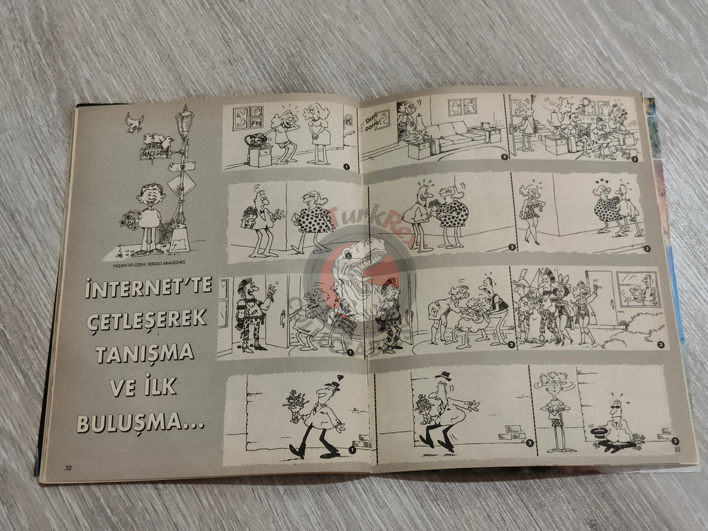 Mad Magazine #5 2000 Turkish Comic Turkey X-Men Sergio Aragonés Don Martin