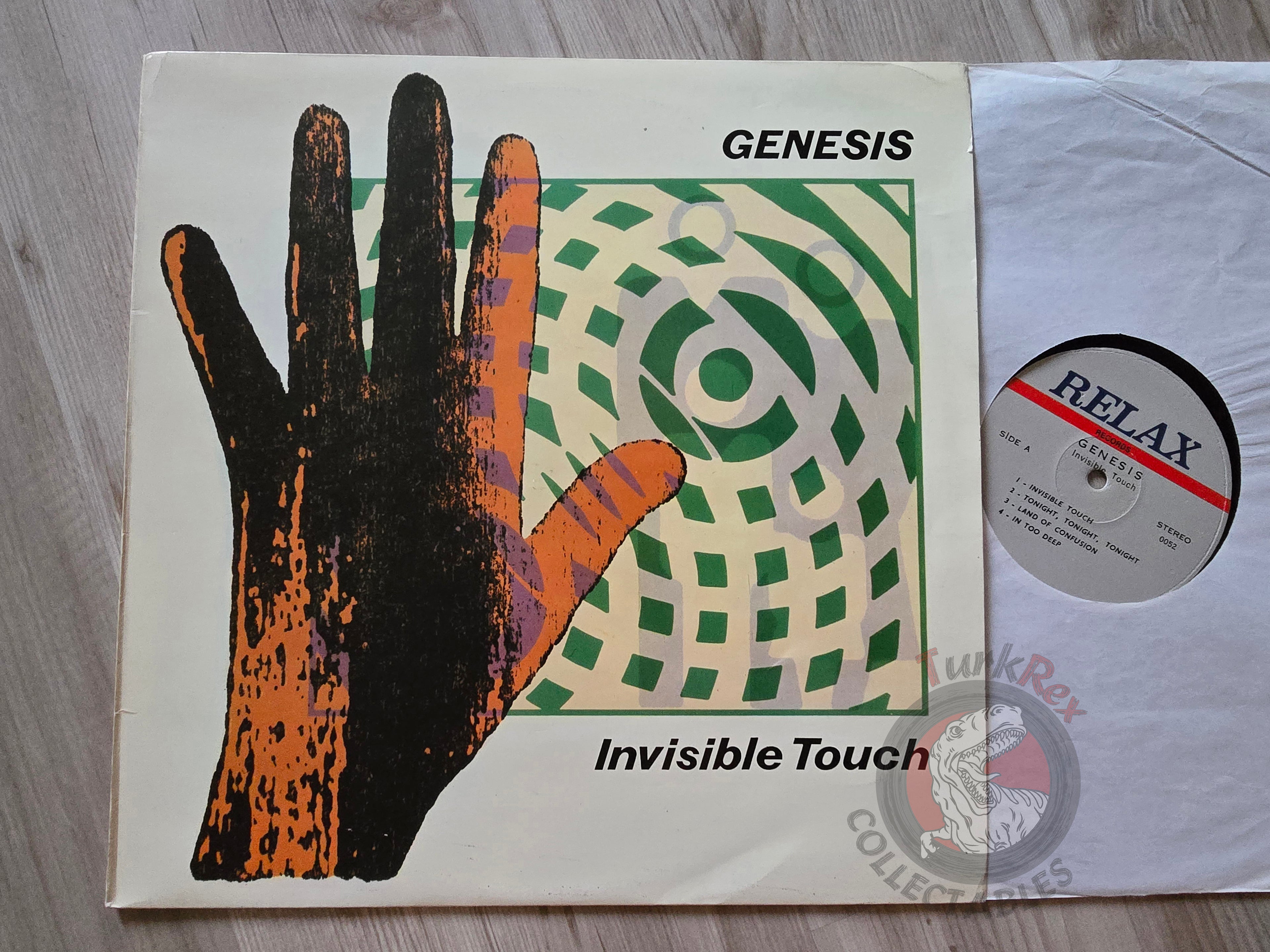 Genesis – Invisible Touch Turkish Pressing Vinyl Turkey Edition