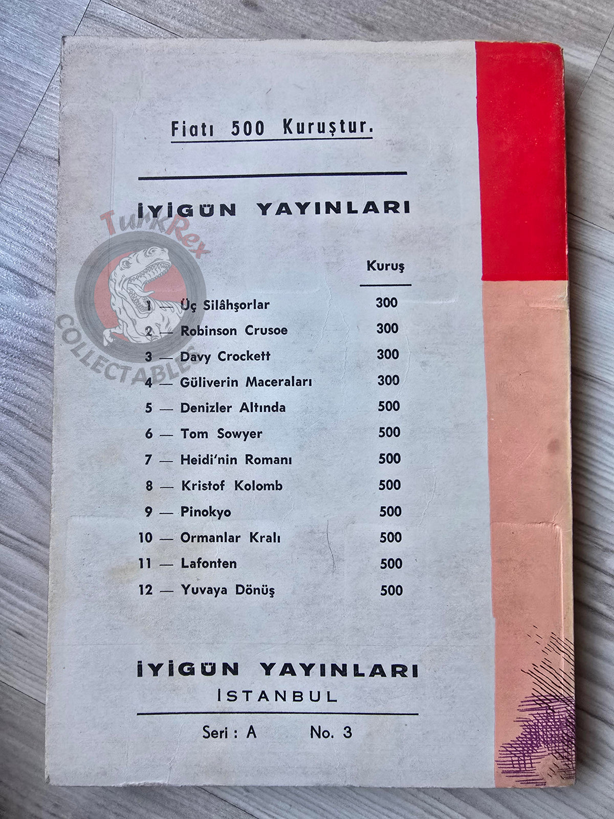 Frances H. Burnett – A Little Princess 1960 Turkish Book Turkey Illustrated