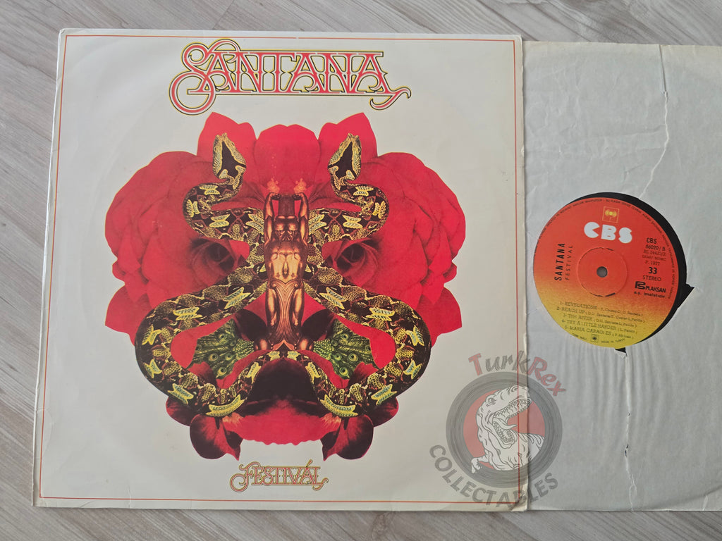 Santana – Festivál Turkish Pressing Vinyl Turkey Edition