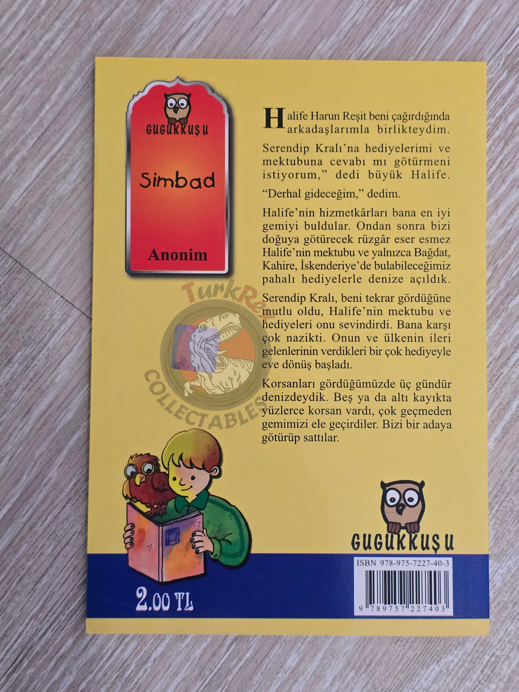 Sinbad the Sailor 2011 Turkish Book Turkey 1001 Nights Illustrated