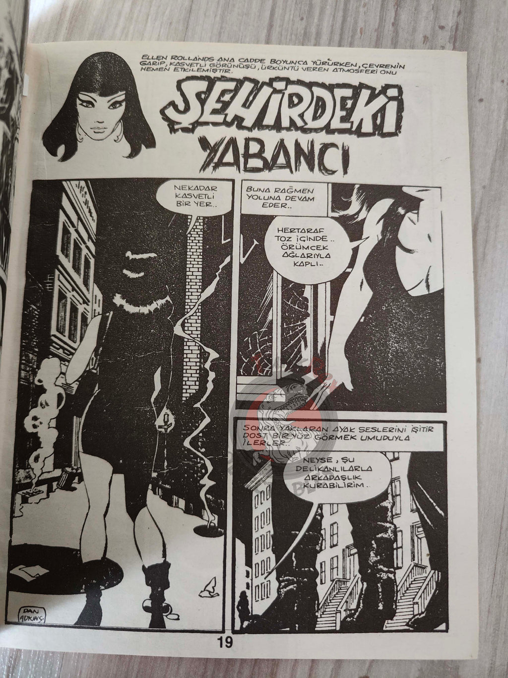 Süper Korku Altın Seri #3 1987 Turkish Comic Turkey Warren Creepy Eerie  Boris Vallejo