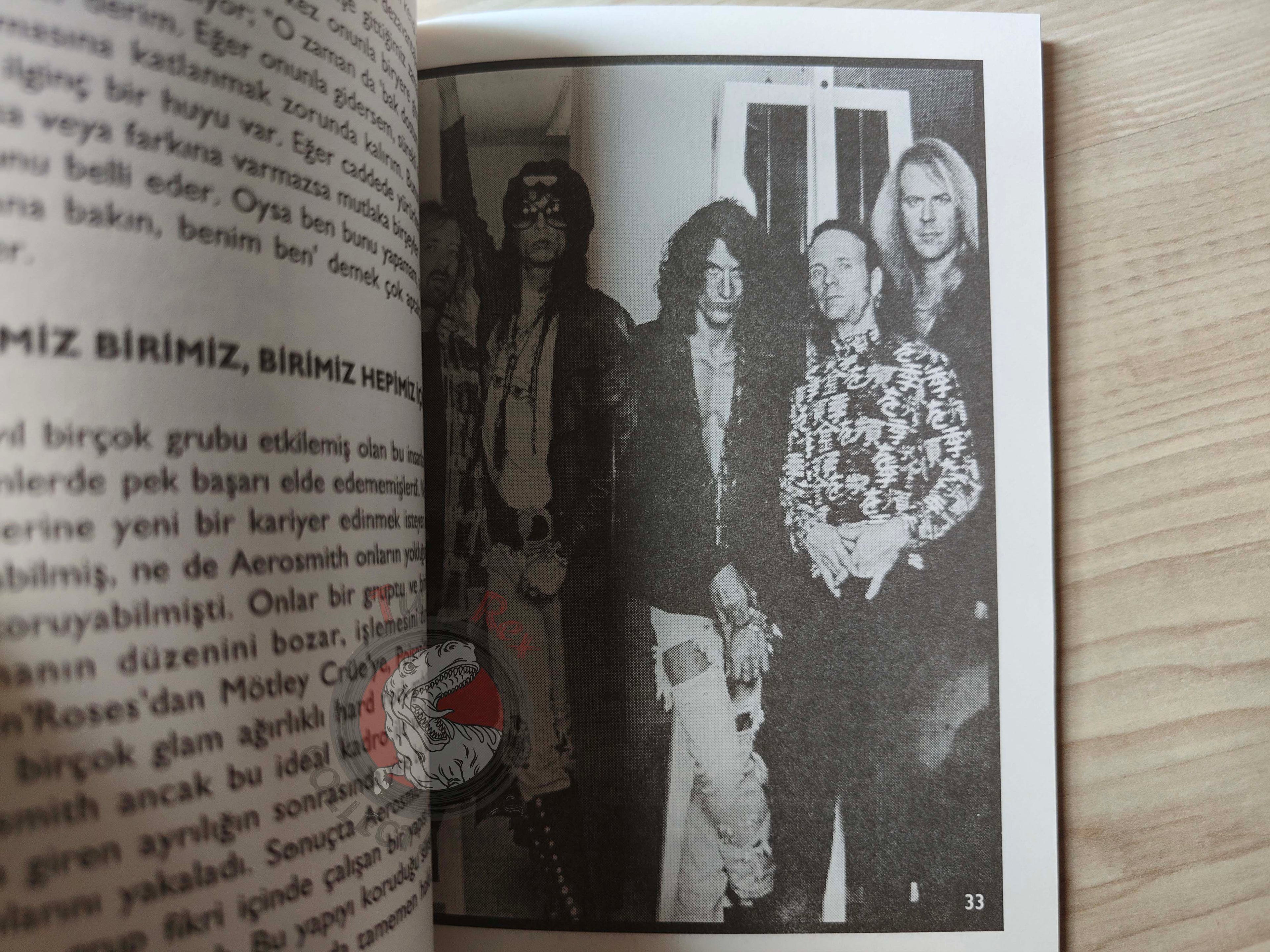 Aerosmith Biography Book 1995 1st by Turkish Writer Book Turkey