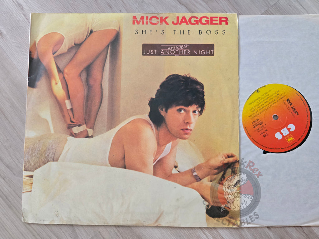 Mick Jagger – She's The Boss Turkish Pressing Vinyl Turkey Edition