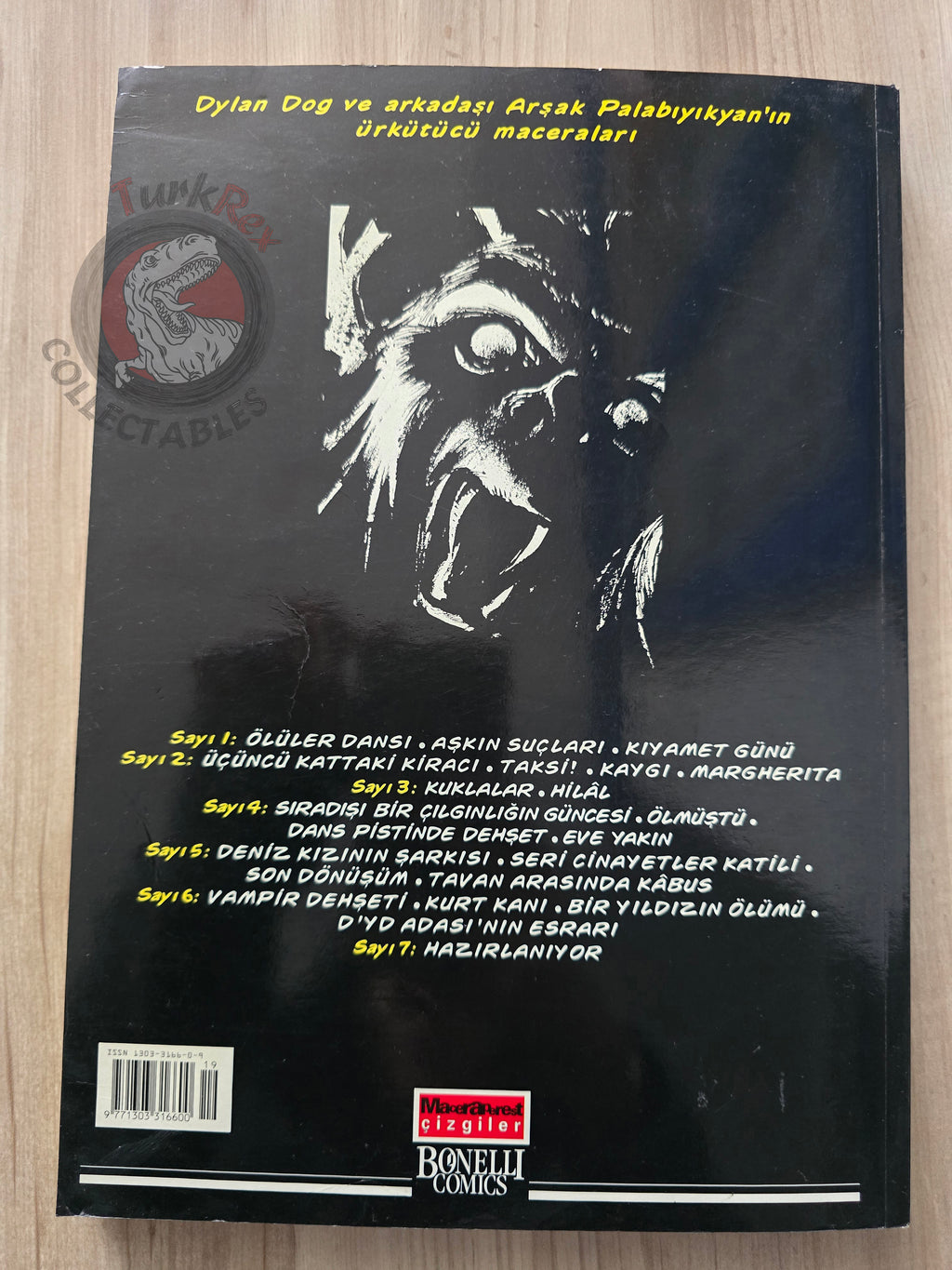 Dylan Dog Gigante #6 2003 Turkish Comic Turkey Il masticatore di sudari