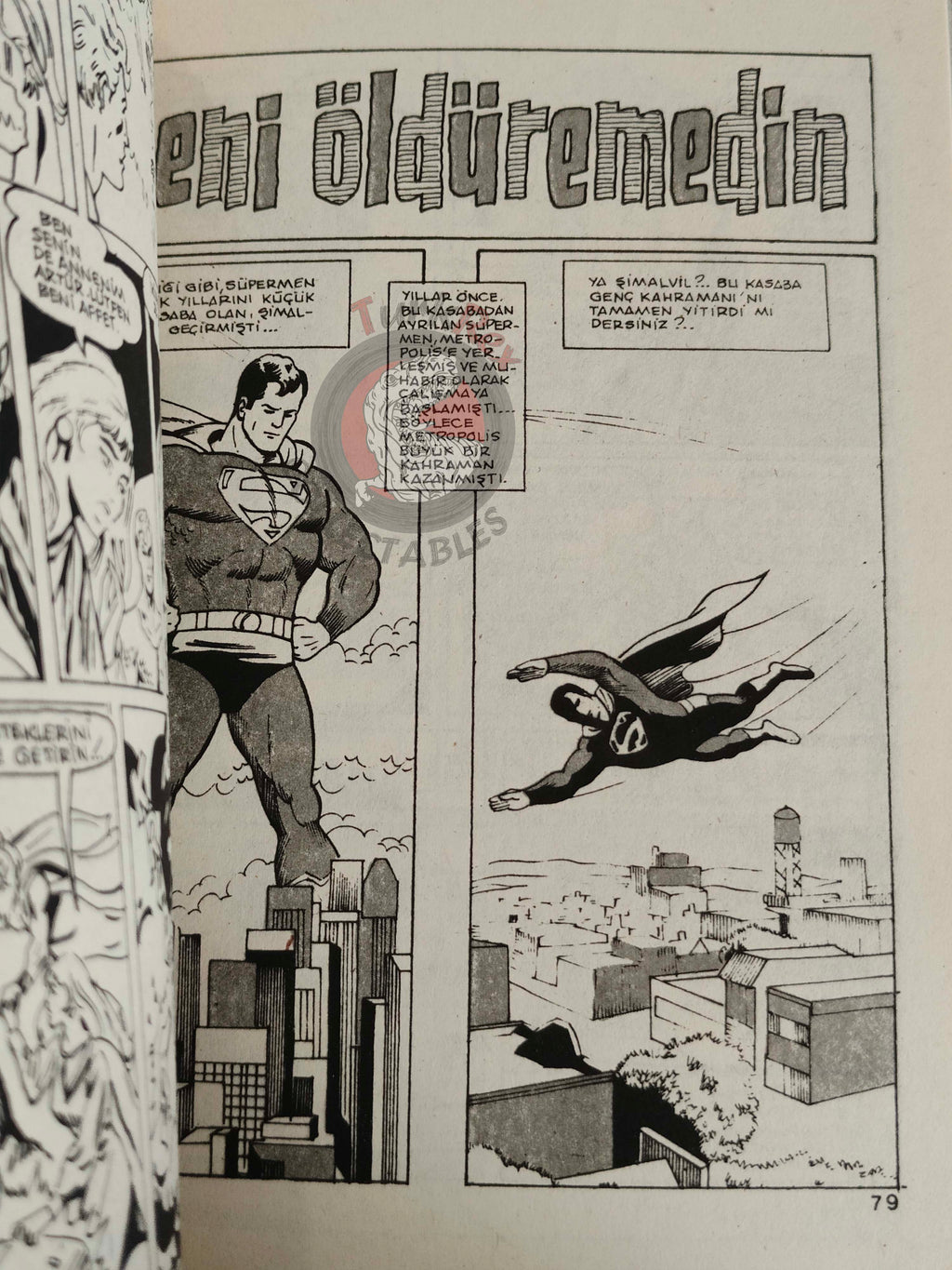 Superman #138 1995 Turkish Comic Turkey Superboy Legion of Super-Heroes #215 Batman Aquaman