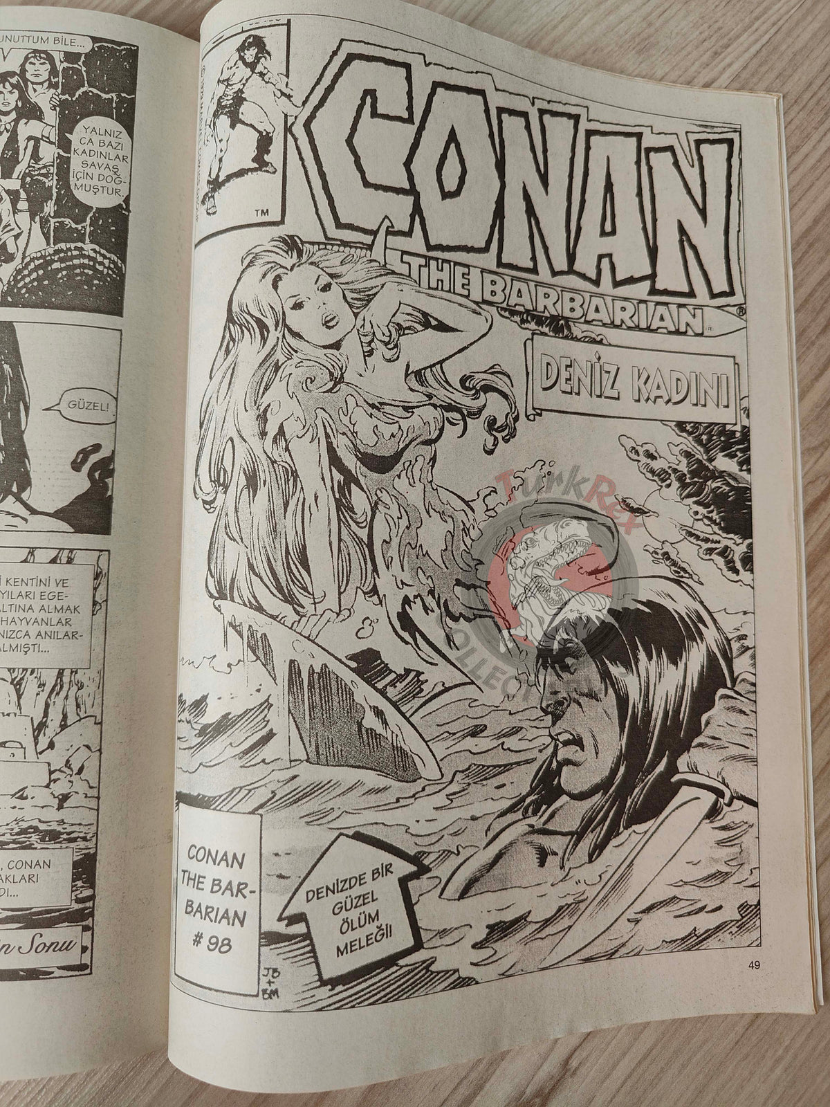 Conan The Barbarian #11 2001 Turkish Comic Turkey #96 #97 #98