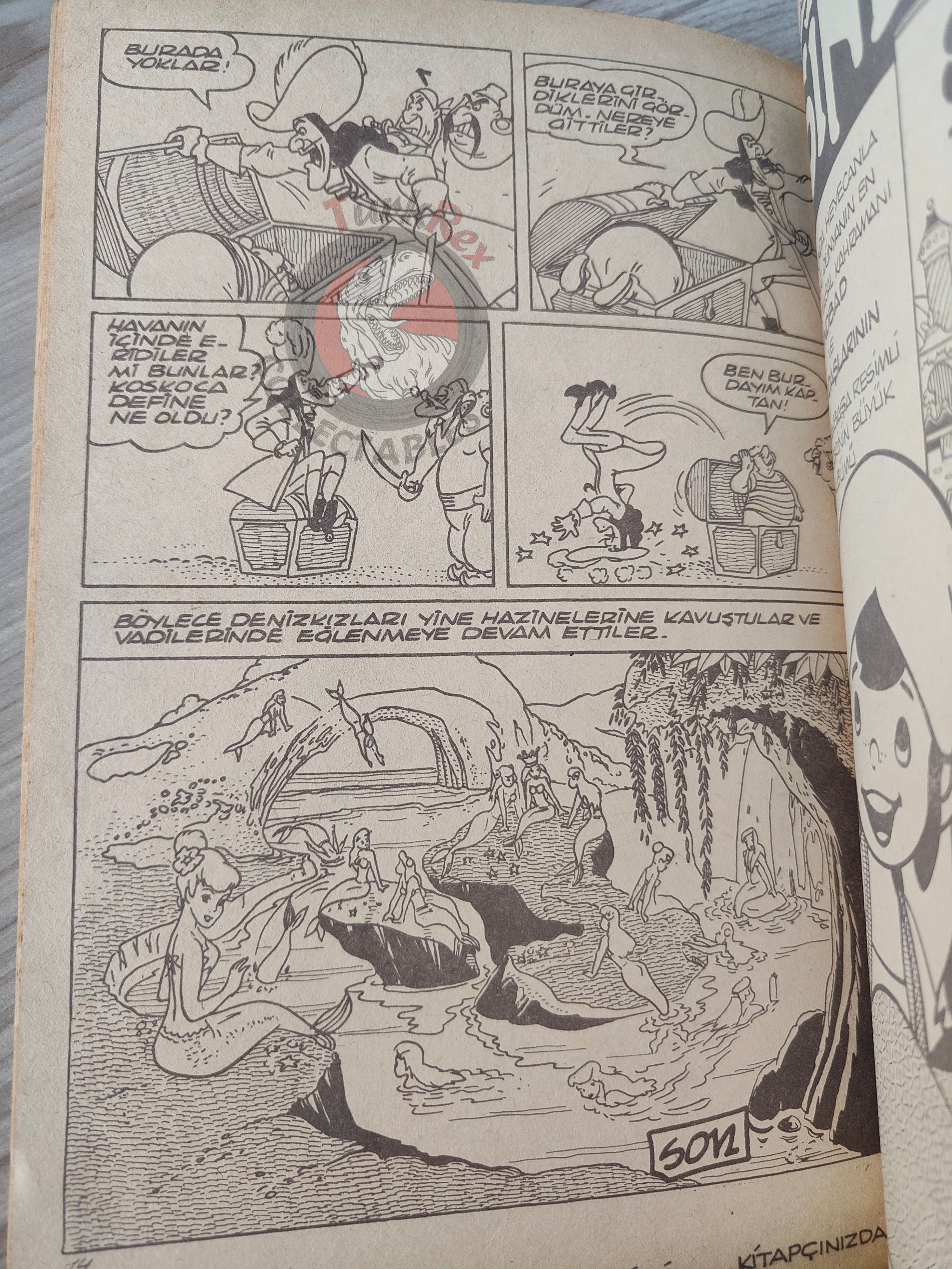 Peter Pan –  Altın Seri #24 80s Turkish Comic Turkey Walt Disney