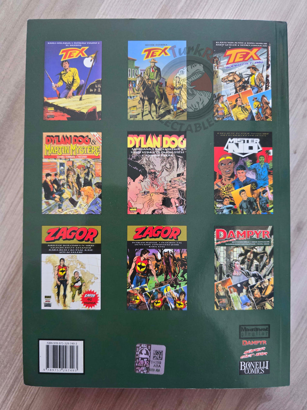 Dampyr Vol #1 Il Figlio del Diavolo Turkish Comic Turkey Mauro Boselli