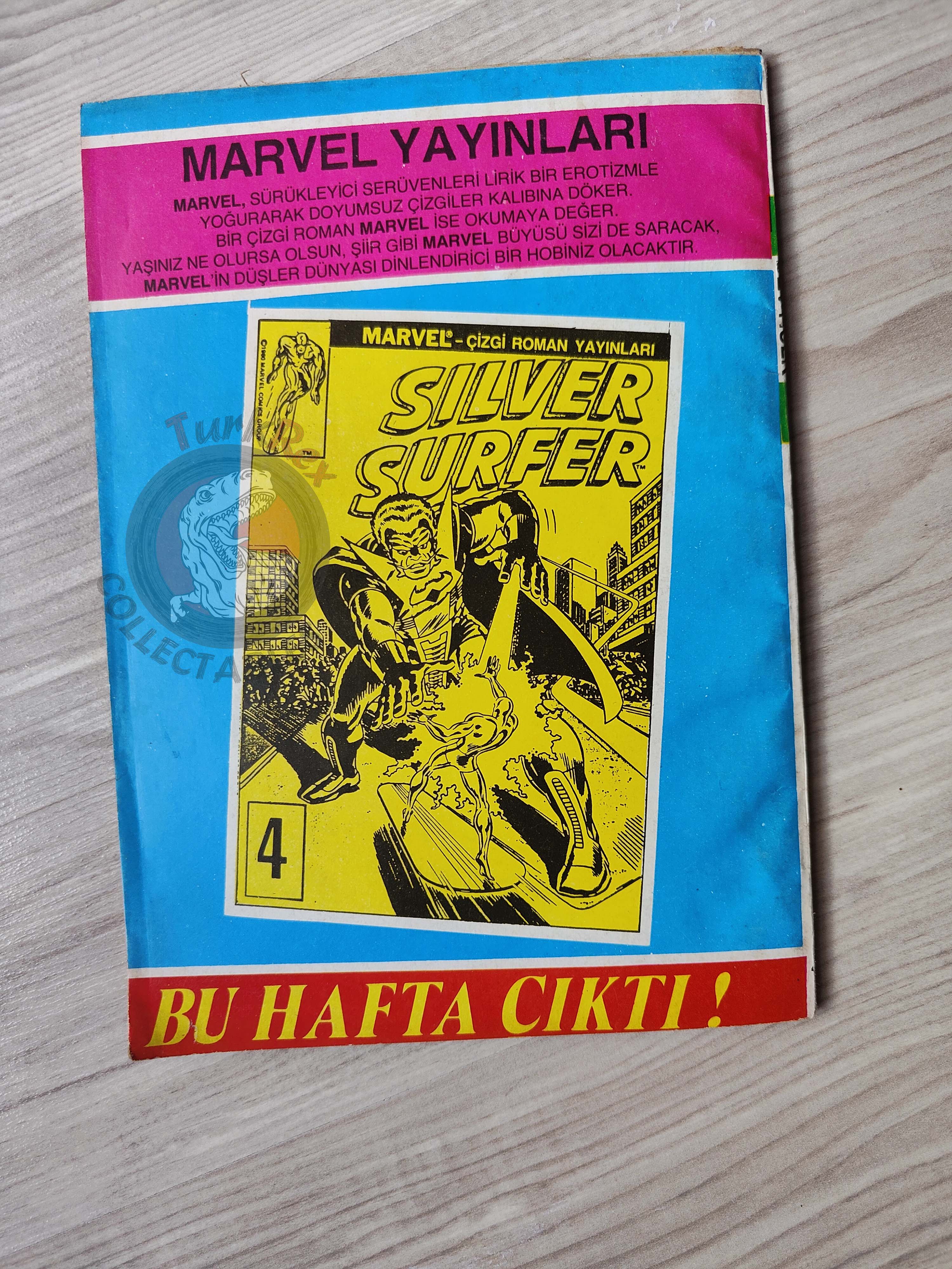 Hulk #4 1987 Turkish Comic Turkey cover #16