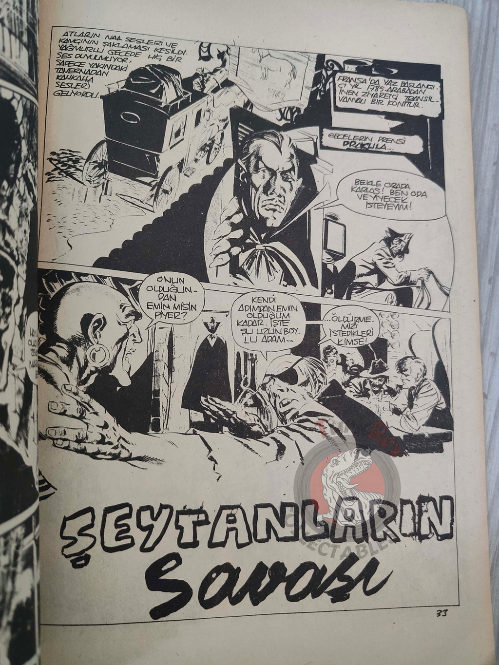 Korku June 1975 Turkish Comic Turkey Vampirella #38 Warren Creepy Eerie