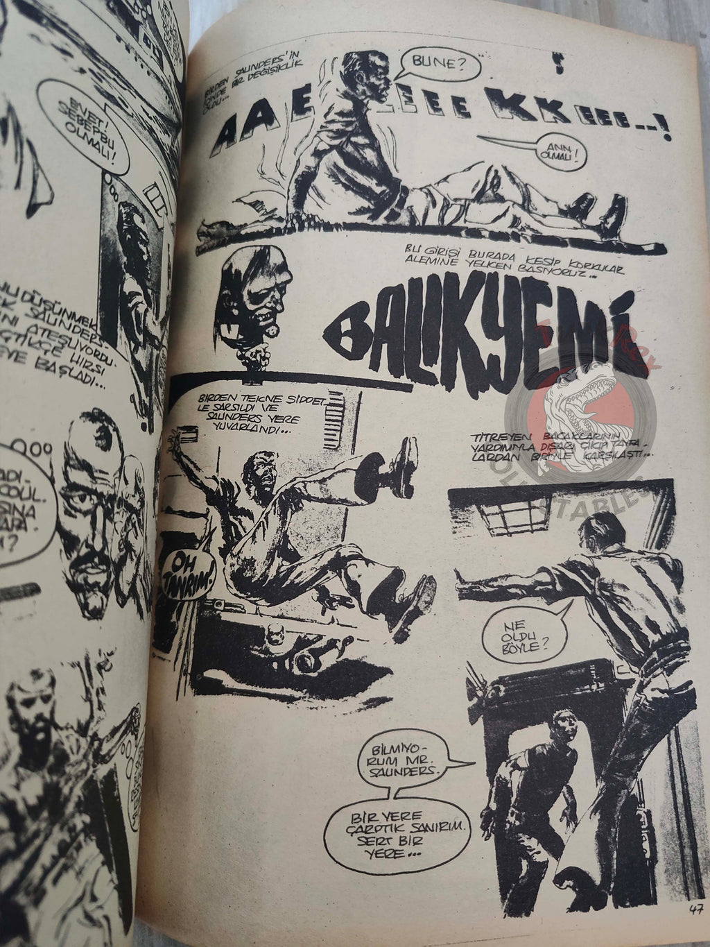 Korku August 1975 Turkish Comic Turkey Vampirella #29 Warren Creepy Eerie
