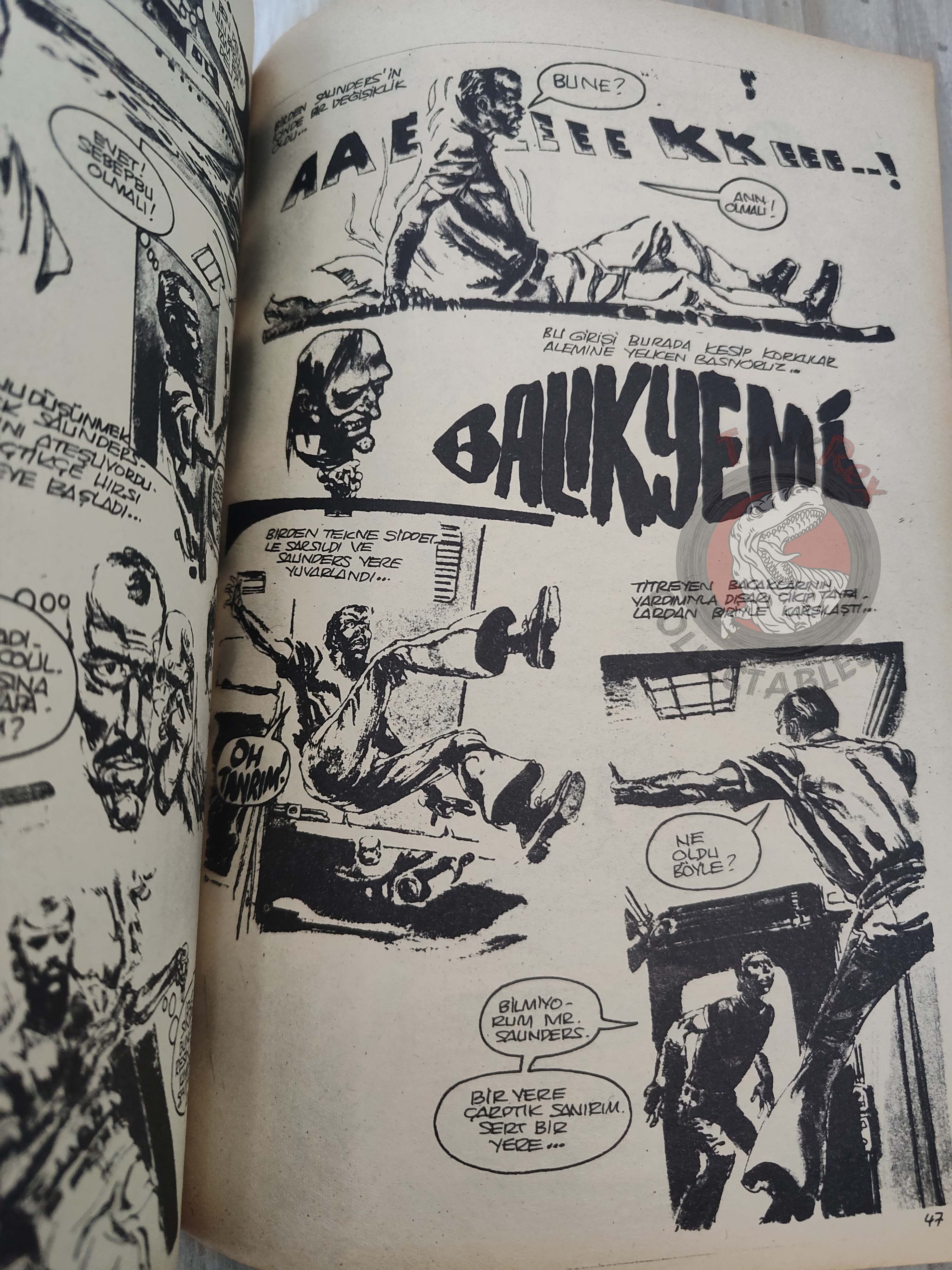 Korku August 1975 Turkish Comic Turkey Vampirella #29 Warren Creepy Eerie