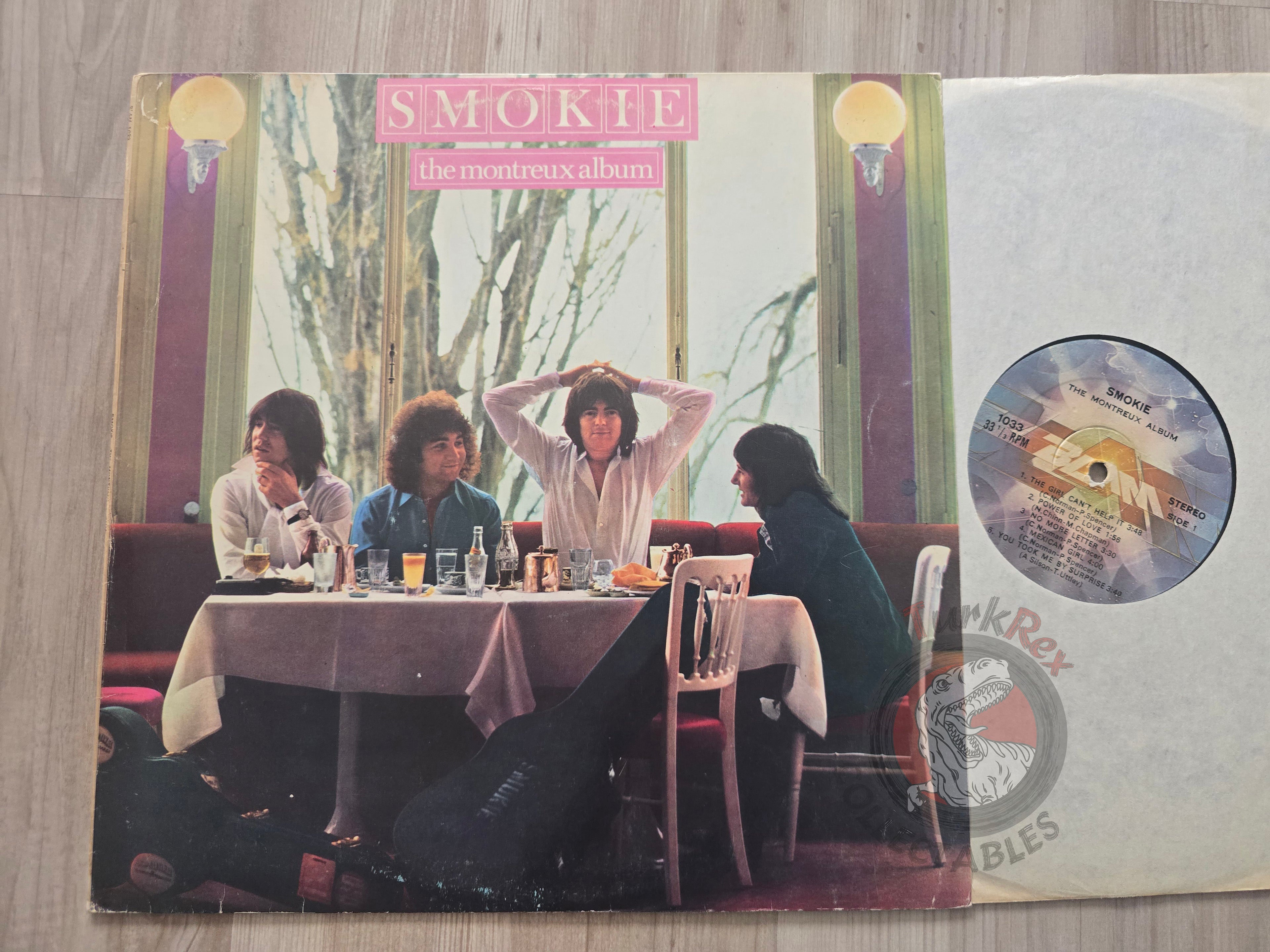 Smokie – The Montreux Album Turkish Pressing Vinyl Turkey Edition