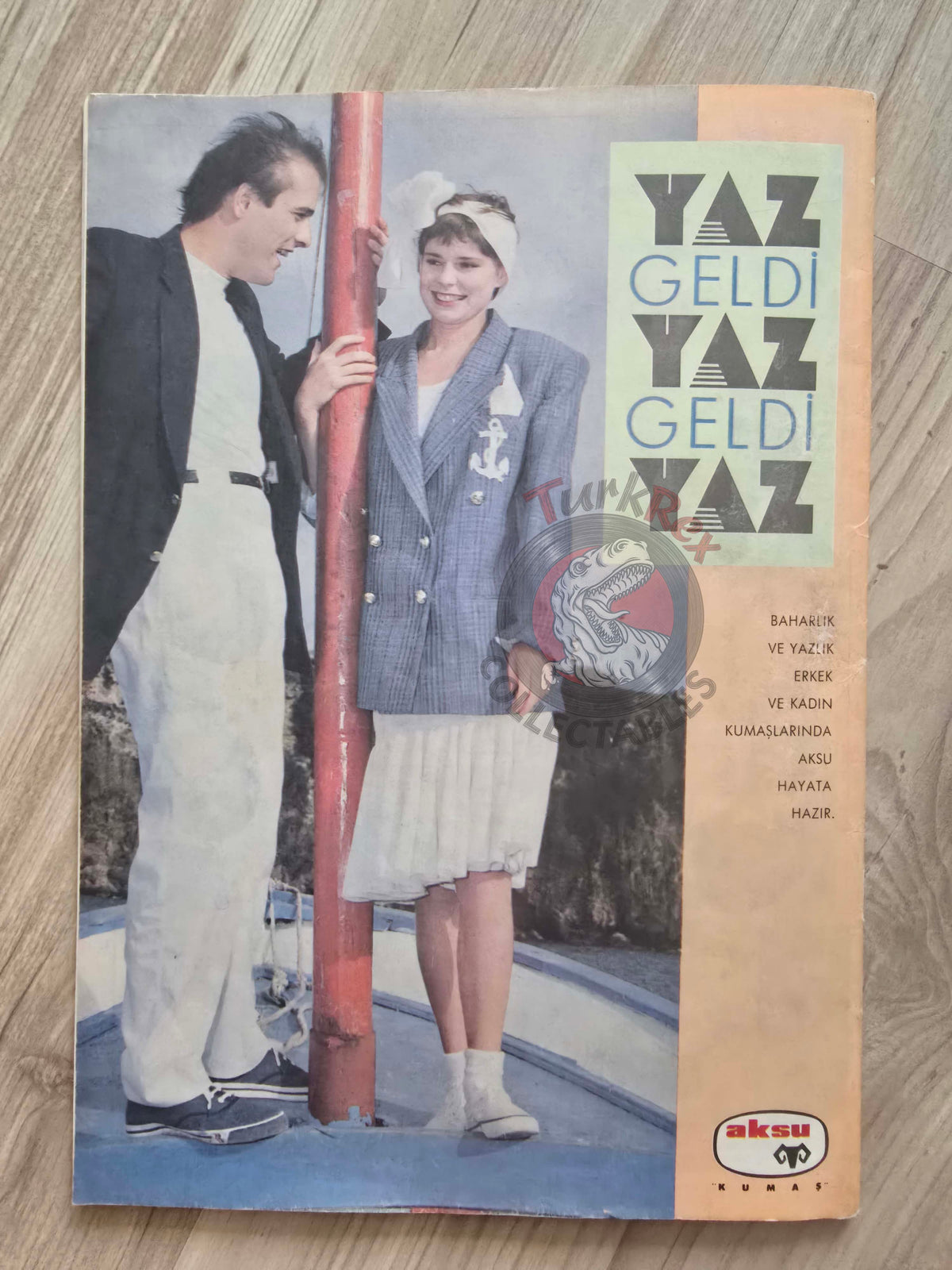 TV'de 7 Gong 1988 Rambo Turkish Magazine Turkey Sylvester Stallone Samantha Fox Joan Baez