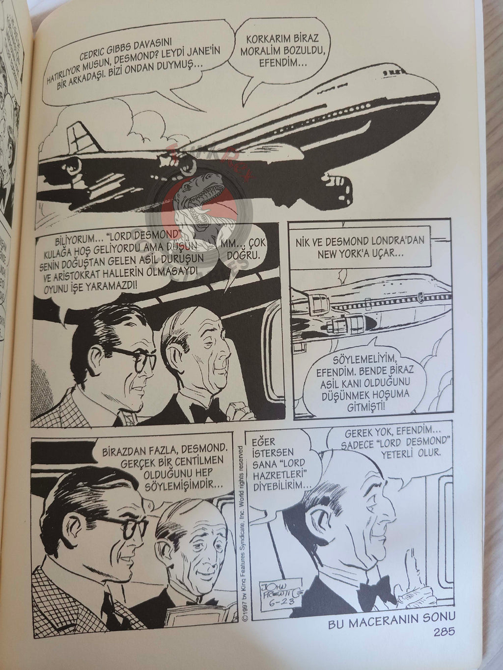 Rip Kirby - Alex Raymond 2006 Turkish Comic Turkey