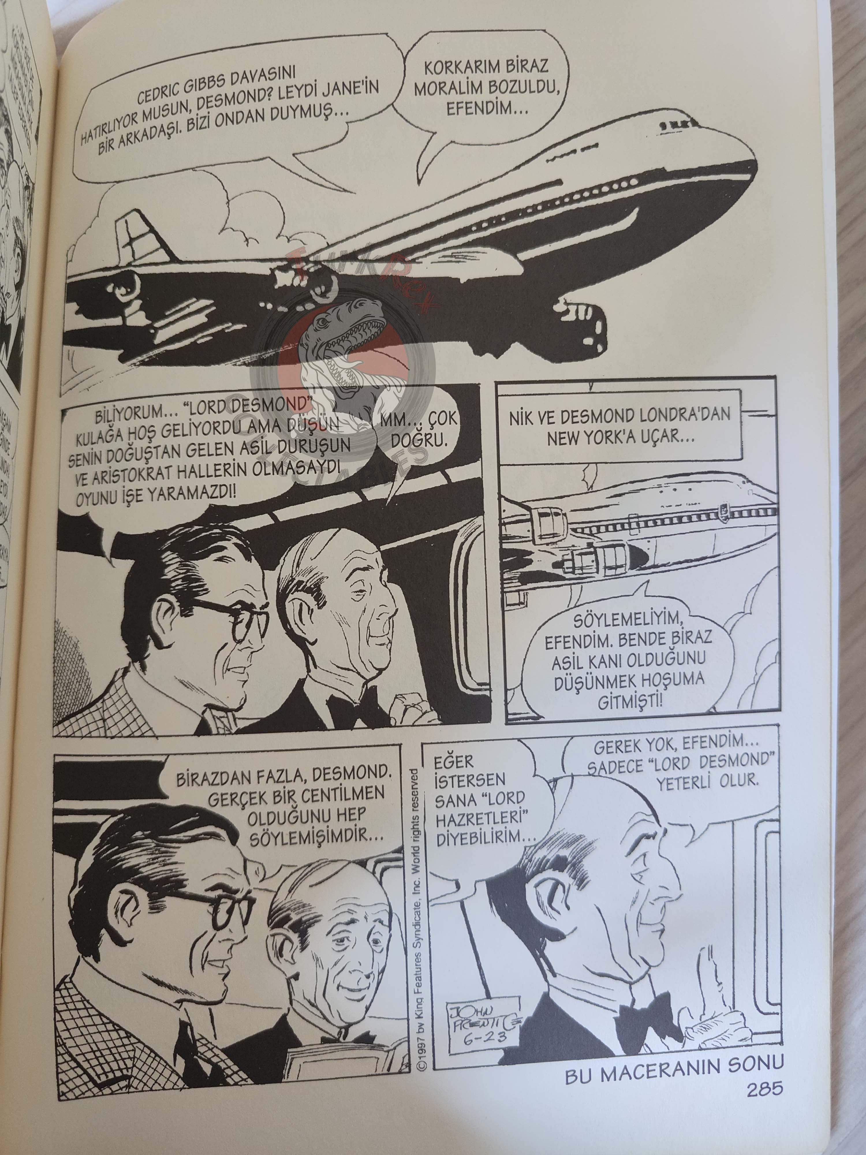 Rip Kirby - Alex Raymond 2006 Turkish Comic Turkey