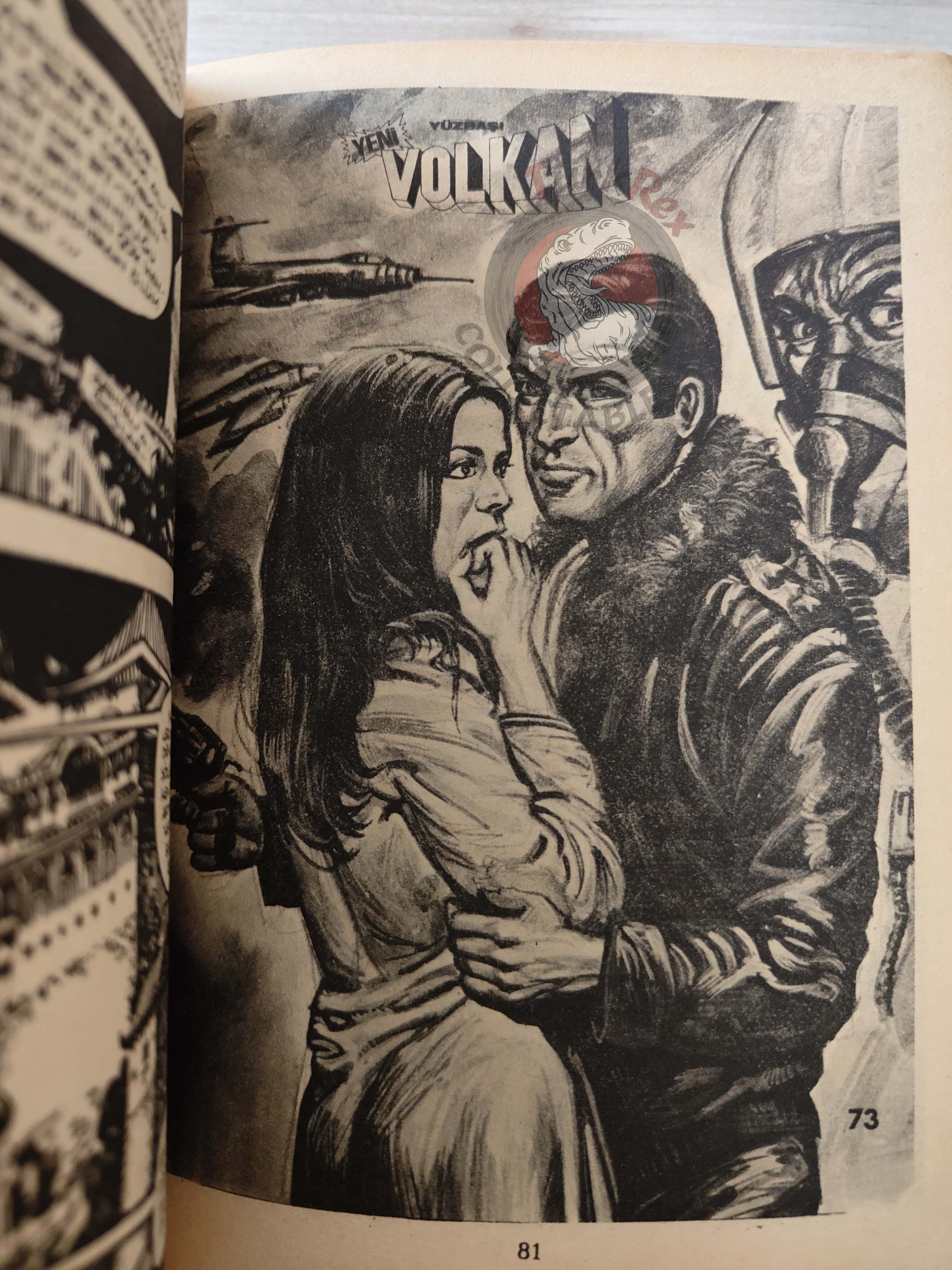 James Bond Vol #5 You Only Live Twice 80s Turkish Comic Turkey Daily Express
