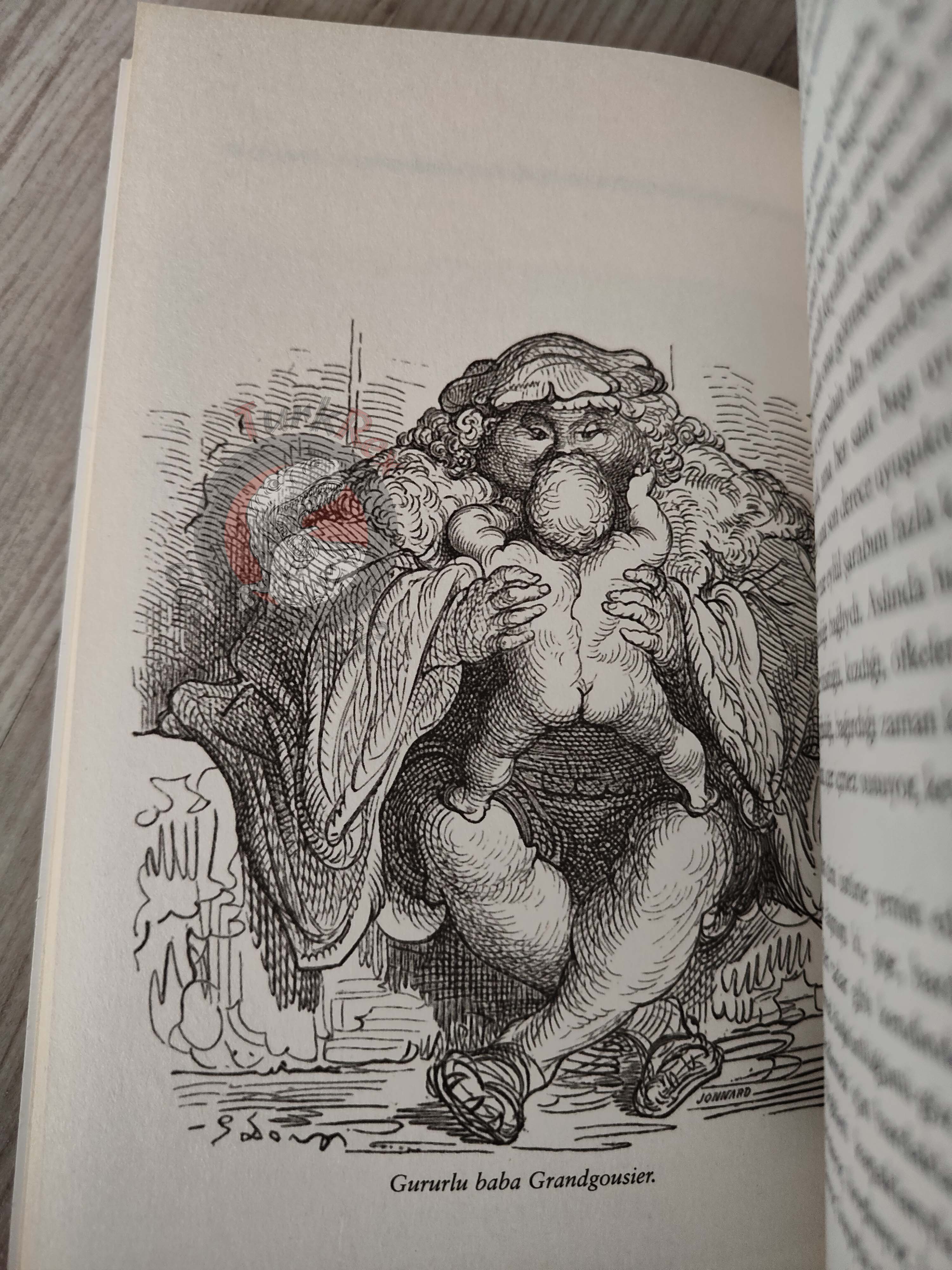 François Rabelais – Gargantua 2014 Turkish Book Turkey Illustrated Gustave Dore
