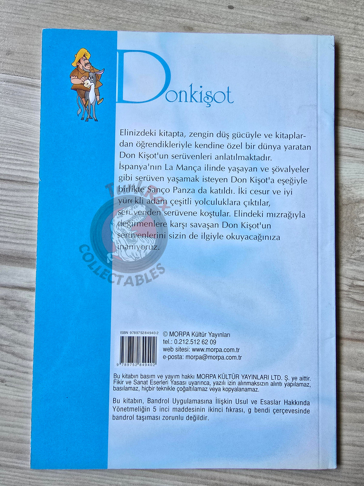 Miguel de Cervantes – Don Quixote 2010 Turkish Book Turkey Illustrated
