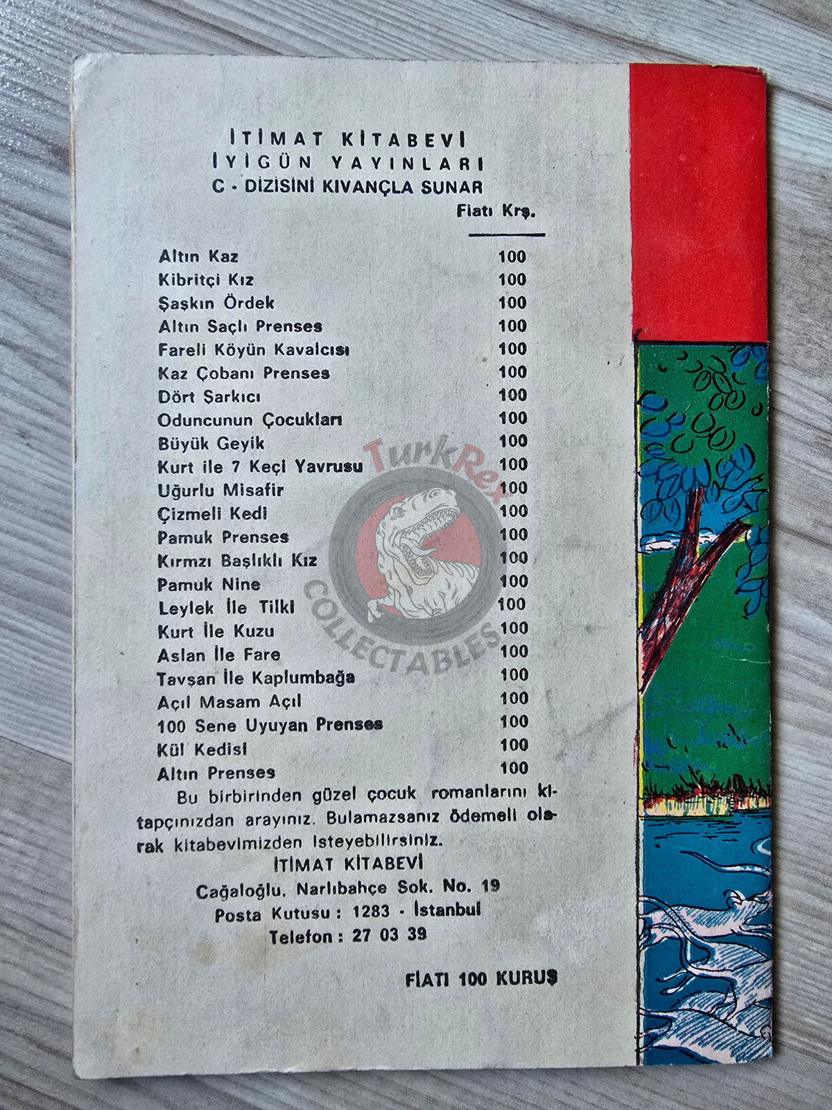 Grimm Brothers – Pied Piper of Hamelin 1973 Turkish Book Turkey Illustrated
