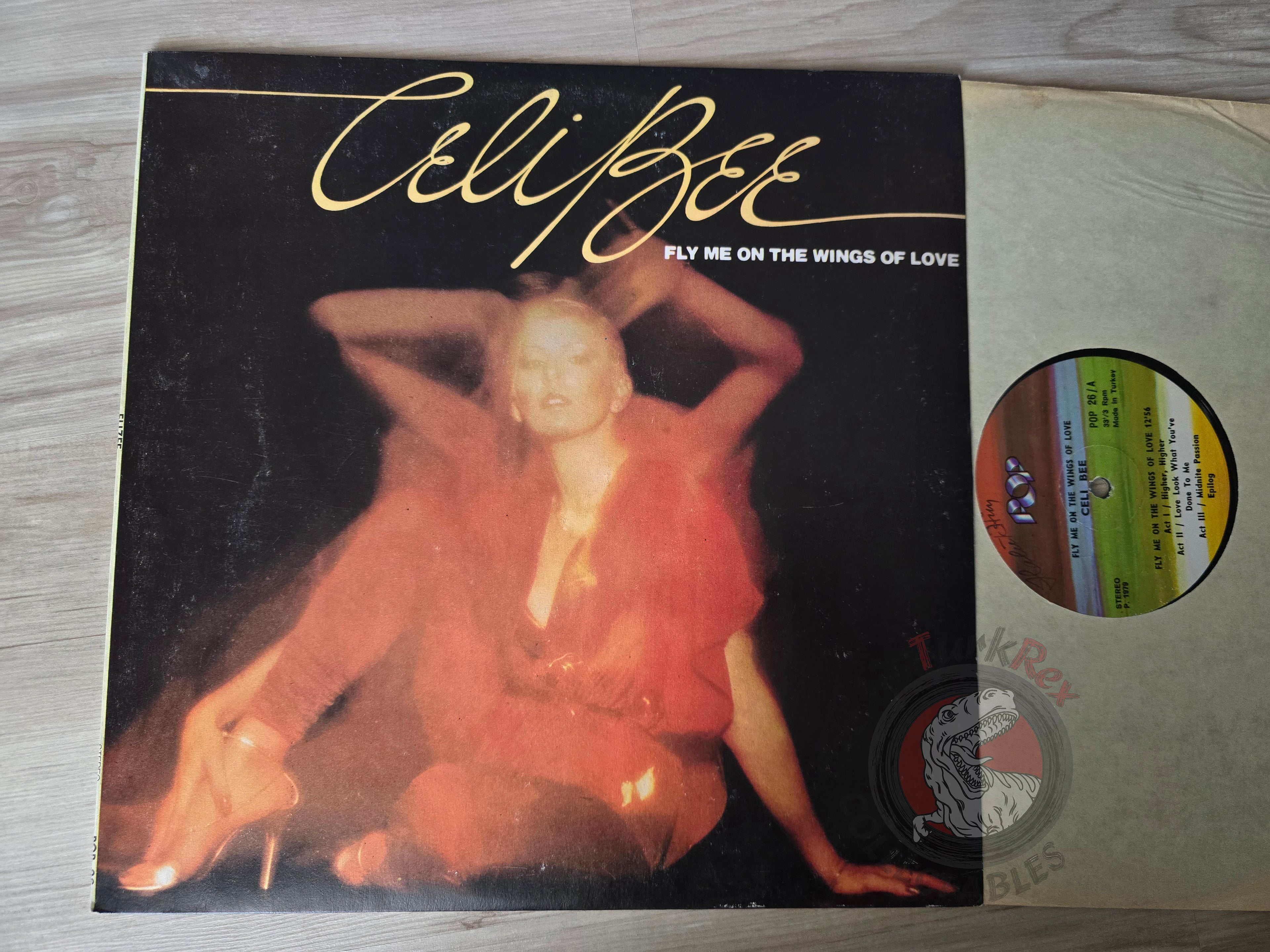 Celi Bee – Fly Me On The Wings Of Love Turkish Pressing Vinyl Turkey Edition