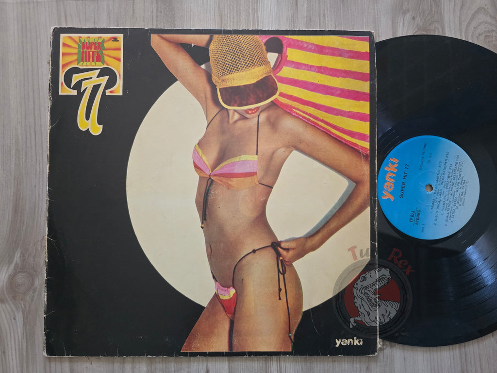 Various – Super Hits 77 Turkish Pressing Vinyl Turkey Edition Claude Francois