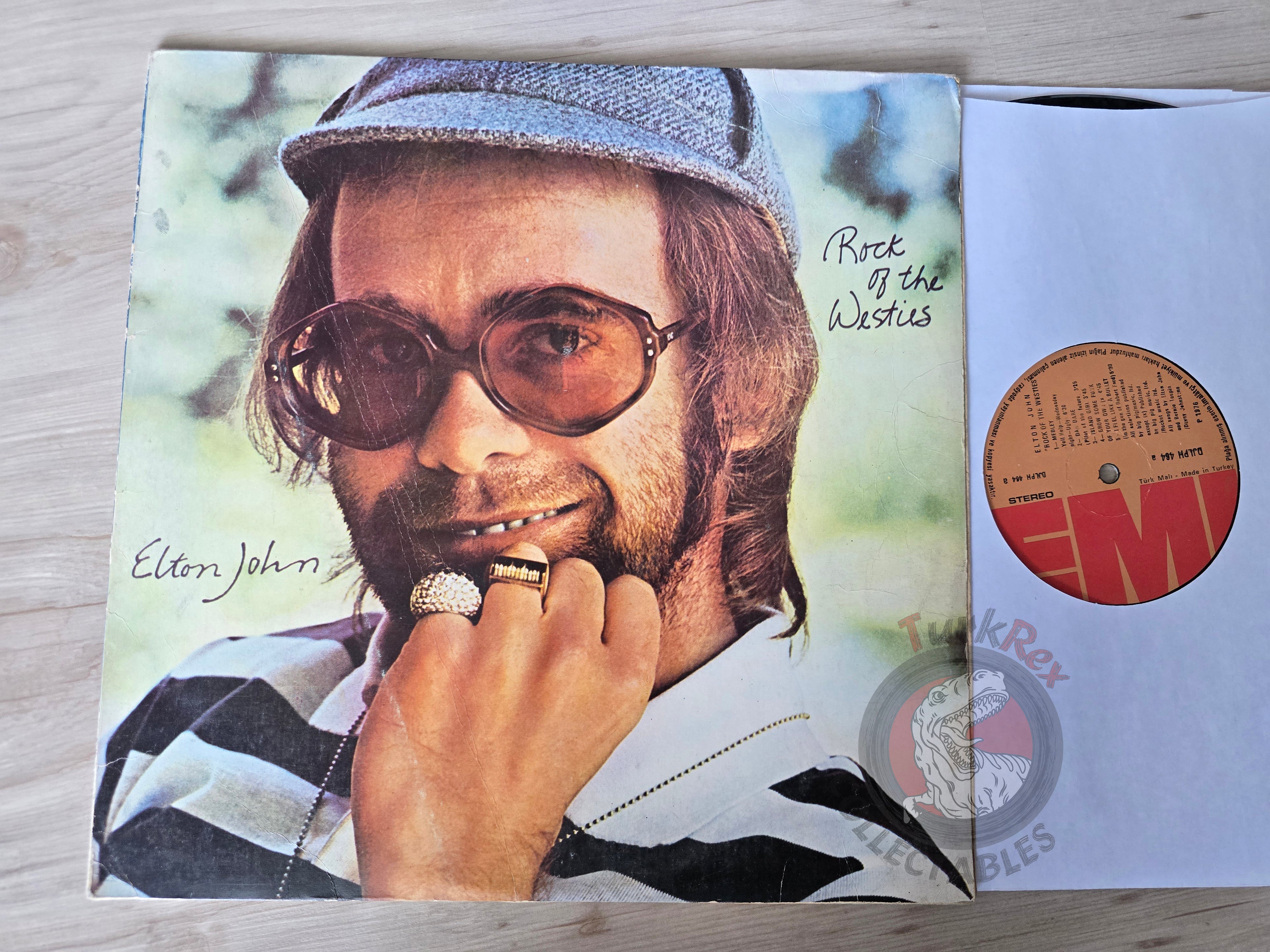 Elton John – Rock Of The Westies Turkish Pressing Vinyl Turkey Edition