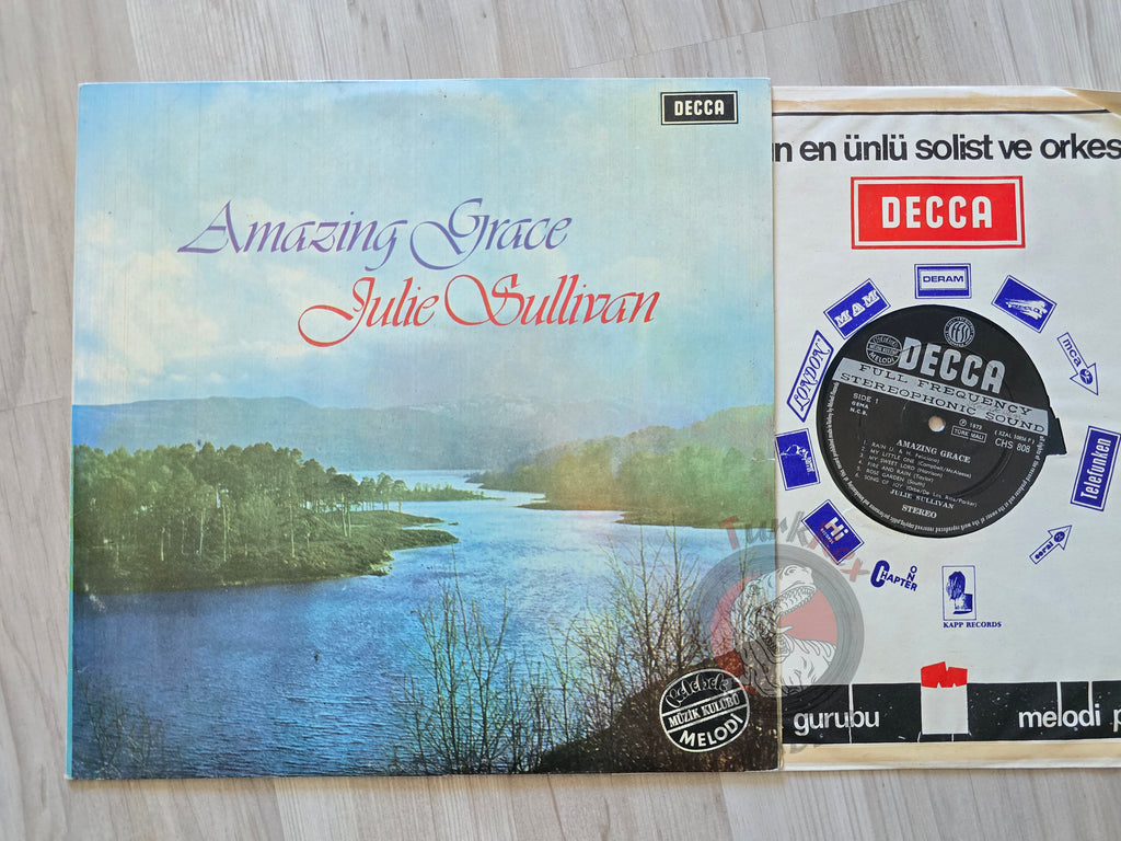 Julie Sullivan – Amazing Grace Turkish Pressing Vinyl Turkey Edition