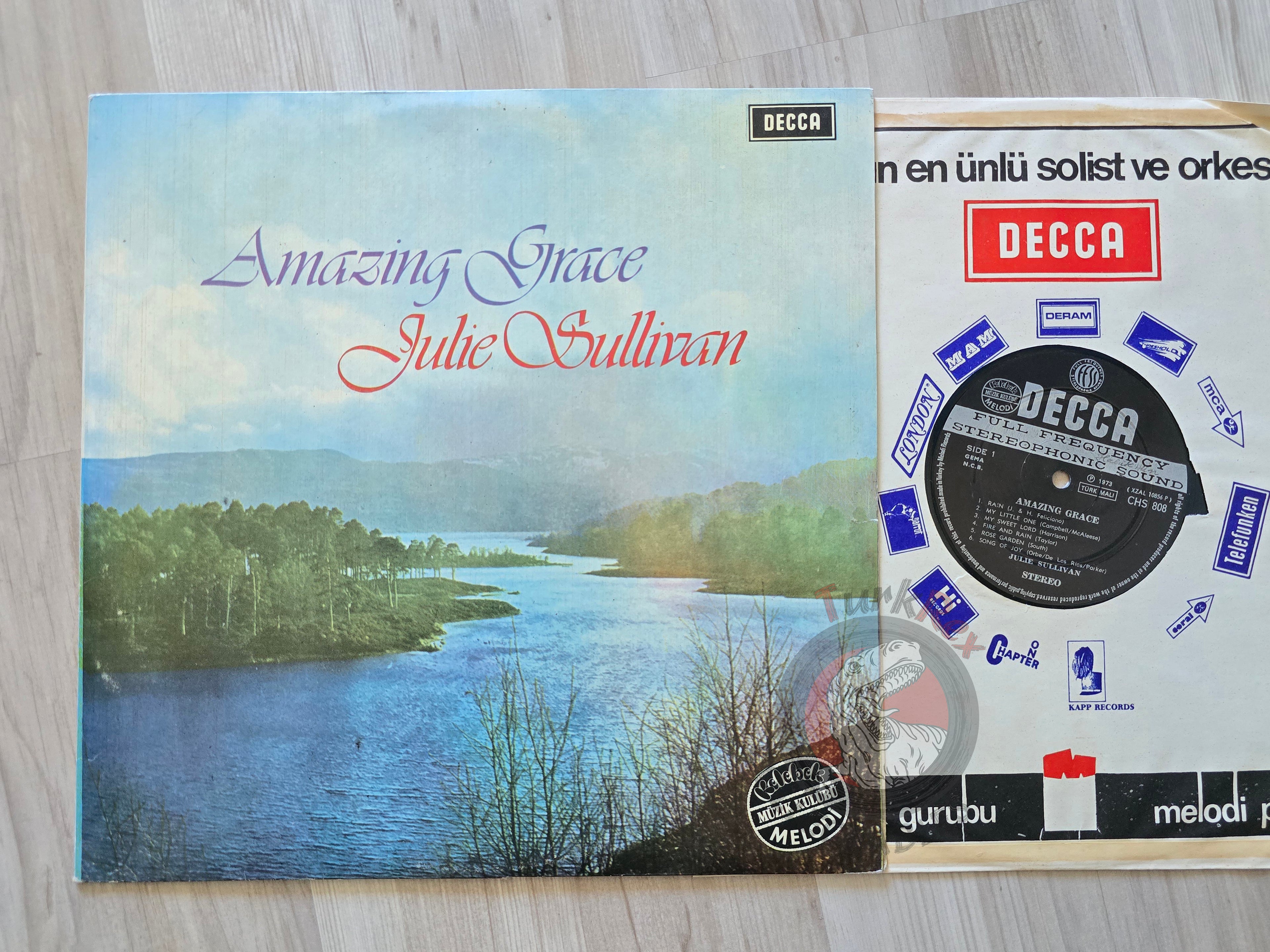Julie Sullivan – Amazing Grace Turkish Pressing Vinyl Turkey Edition