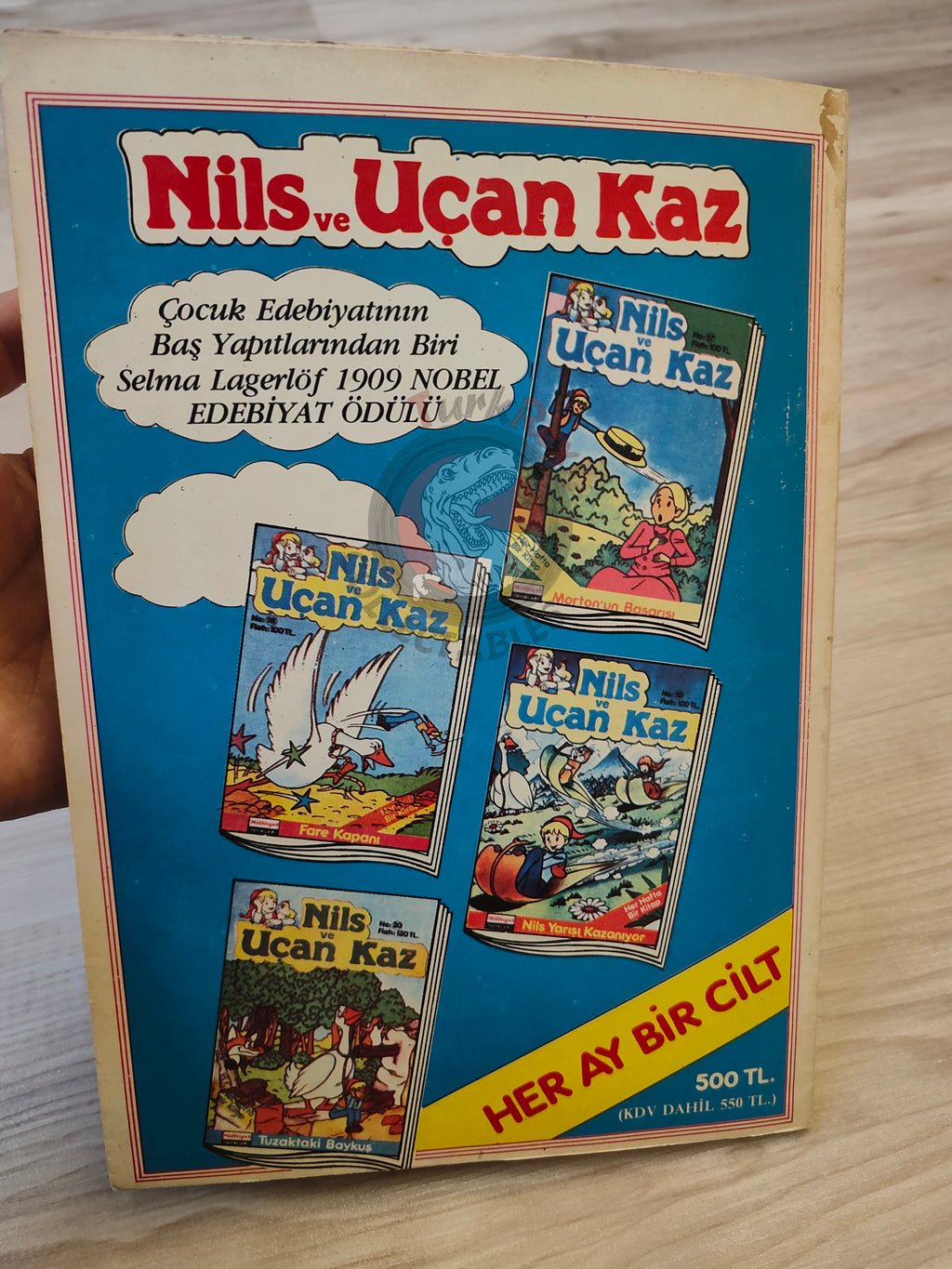 The Wonderful Adventures of Nils #5 1985 Turkish Comic Turkey Selma Lagerlöf