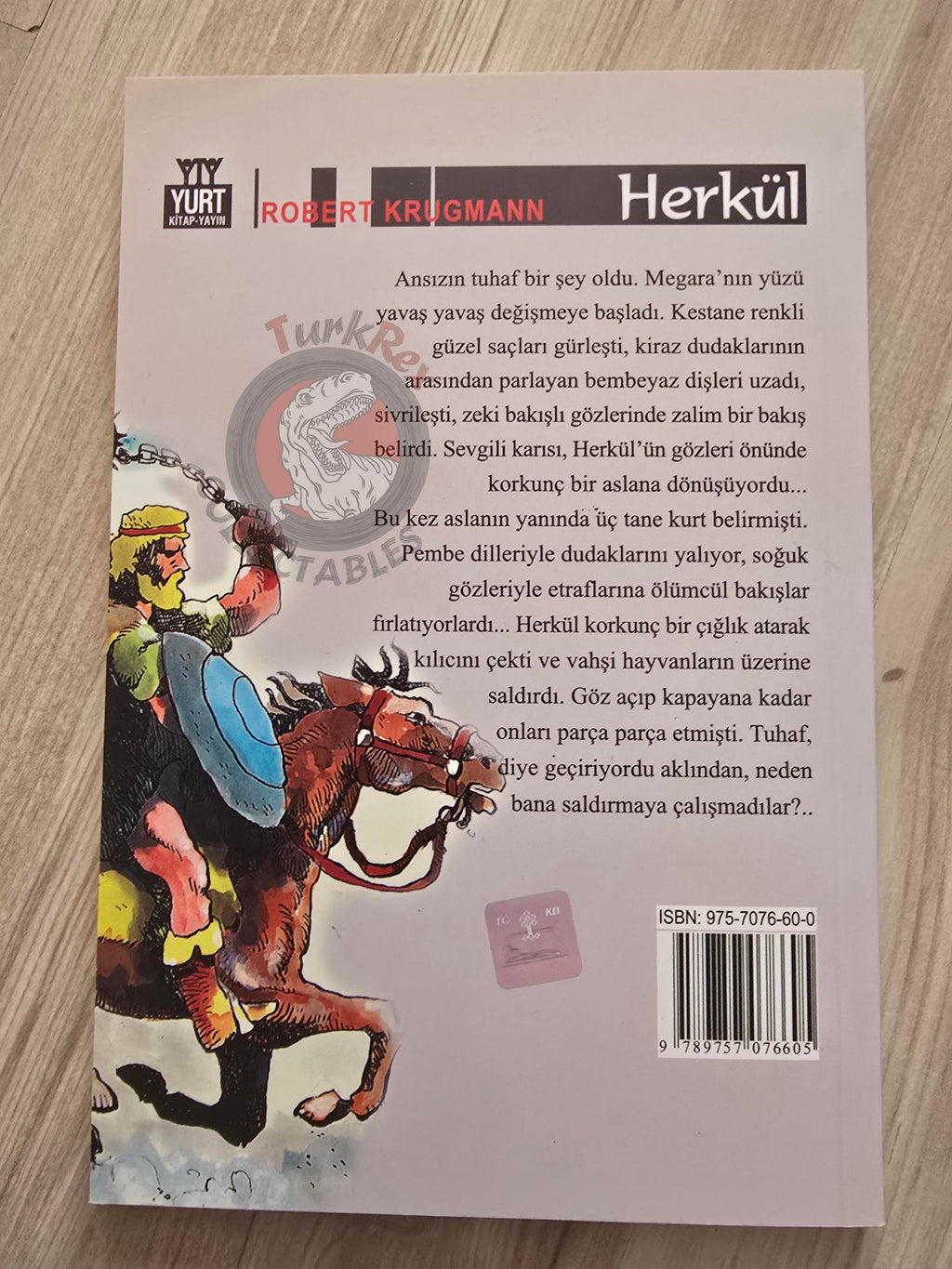 Heracles – Robert Krugmann 2003 Turkish Book Turkey Illustrated by Turkish Artist