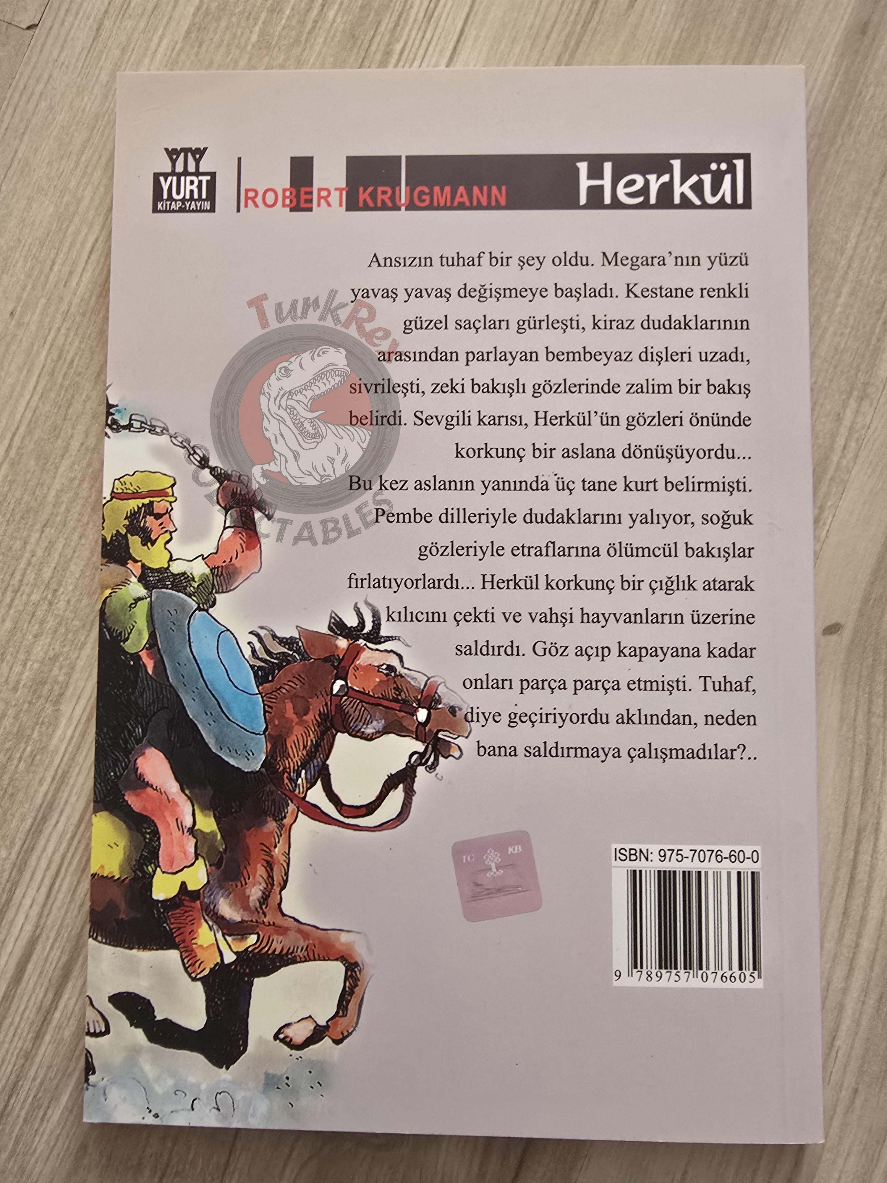 Heracles – Robert Krugmann 2003 Turkish Book Turkey Illustrated by Turkish Artist