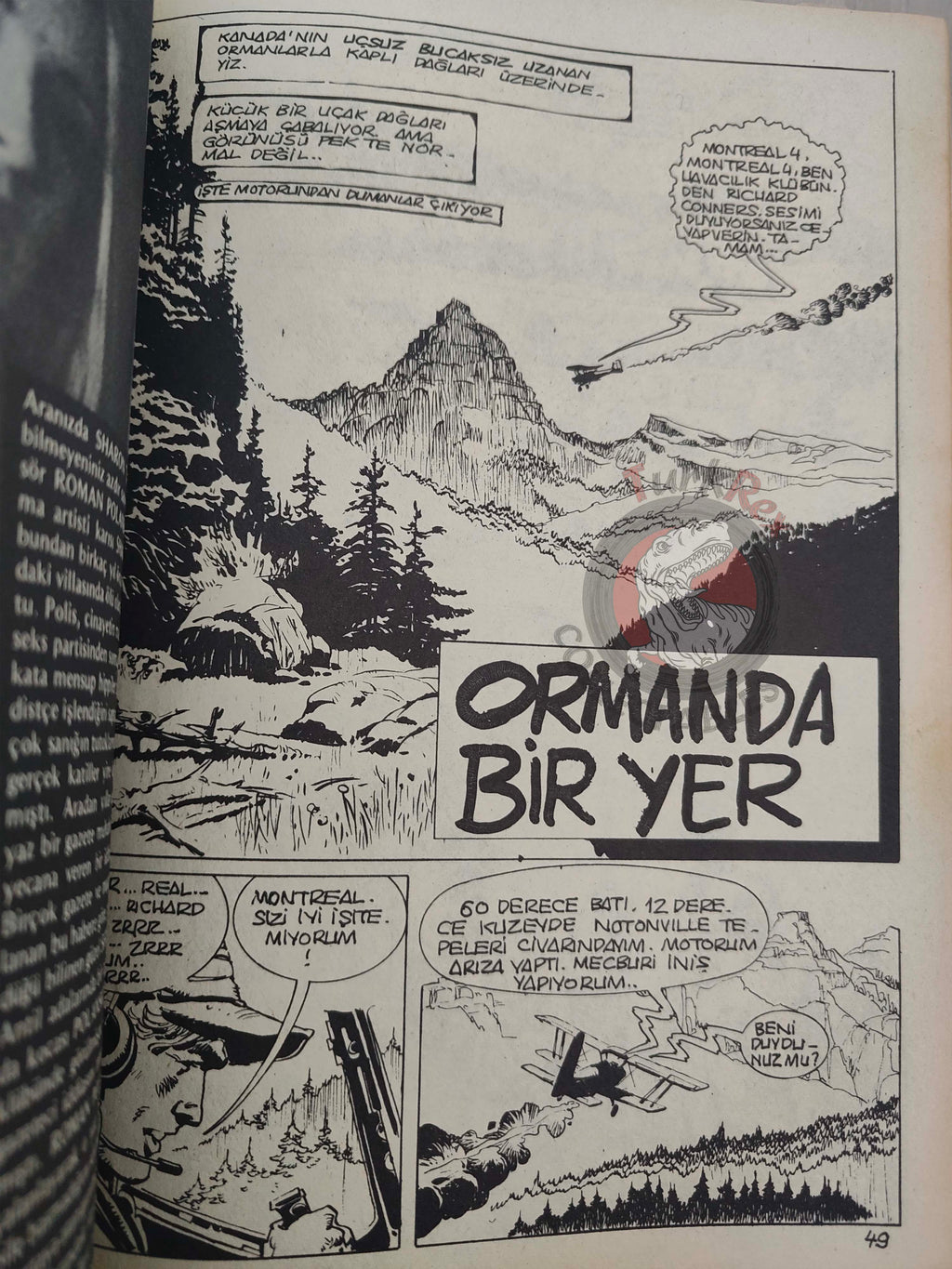 Korku August 1977 Turkish Comic Turkey Frank Frazetta Warren Creepy Eerie