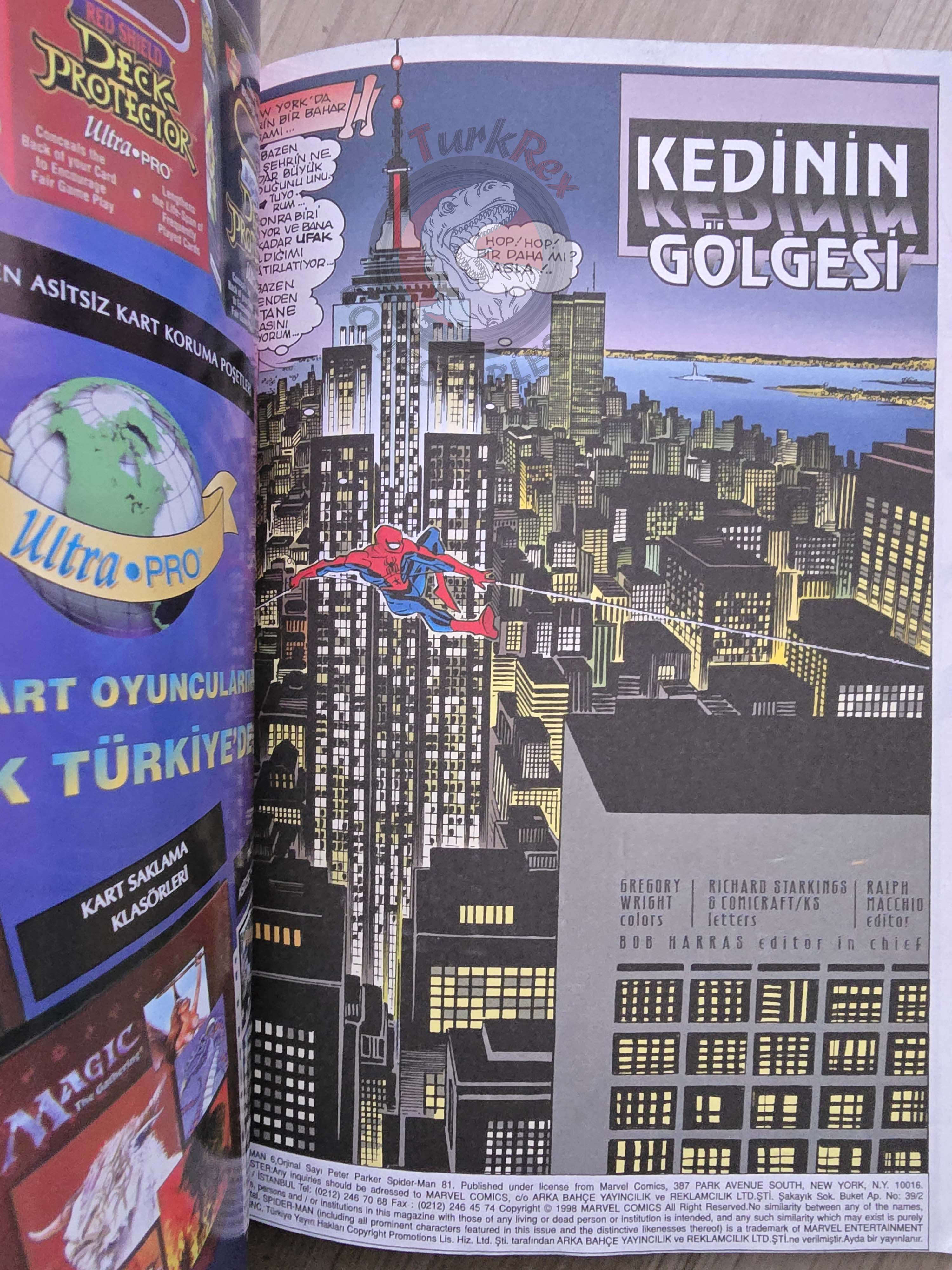 Spider-Man #2 1998 Turkish Comic Turkey Peter Parker #79 #80 #81