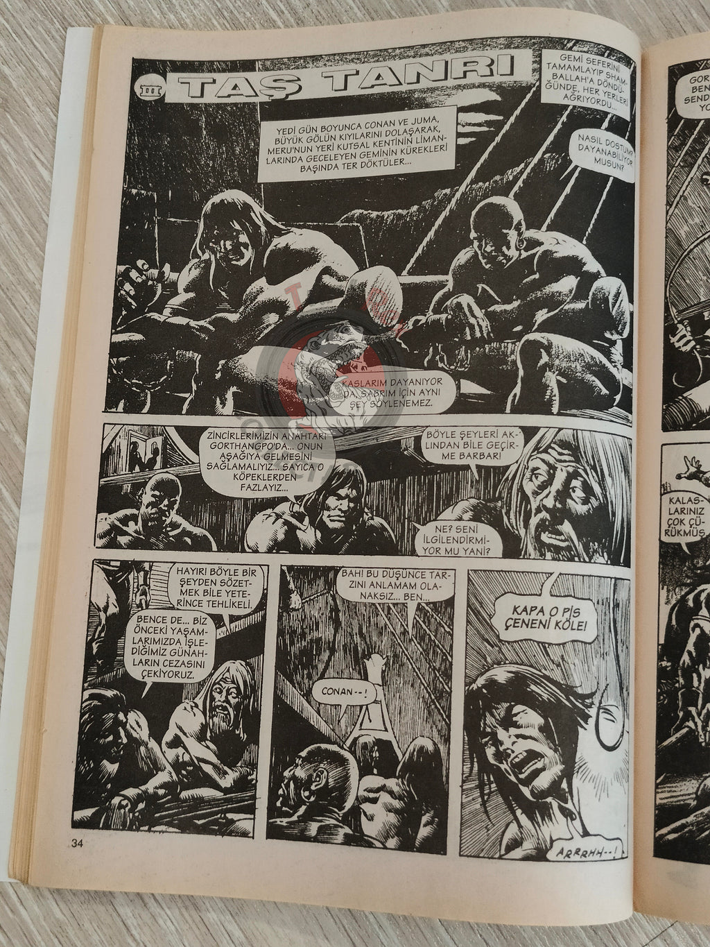Conan #33 The Savage Sword of Conan #59 #60 Turkish Comic Turkey