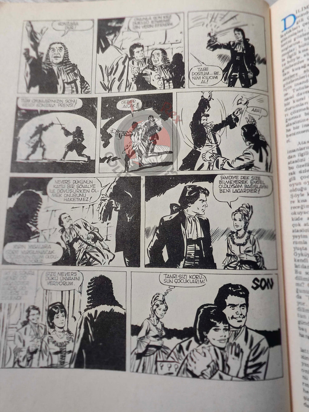 Milliyet Çocuk #22 1979 Turkish Comic Turkey Joyas Literarias Juveniles #27 Paul Feval