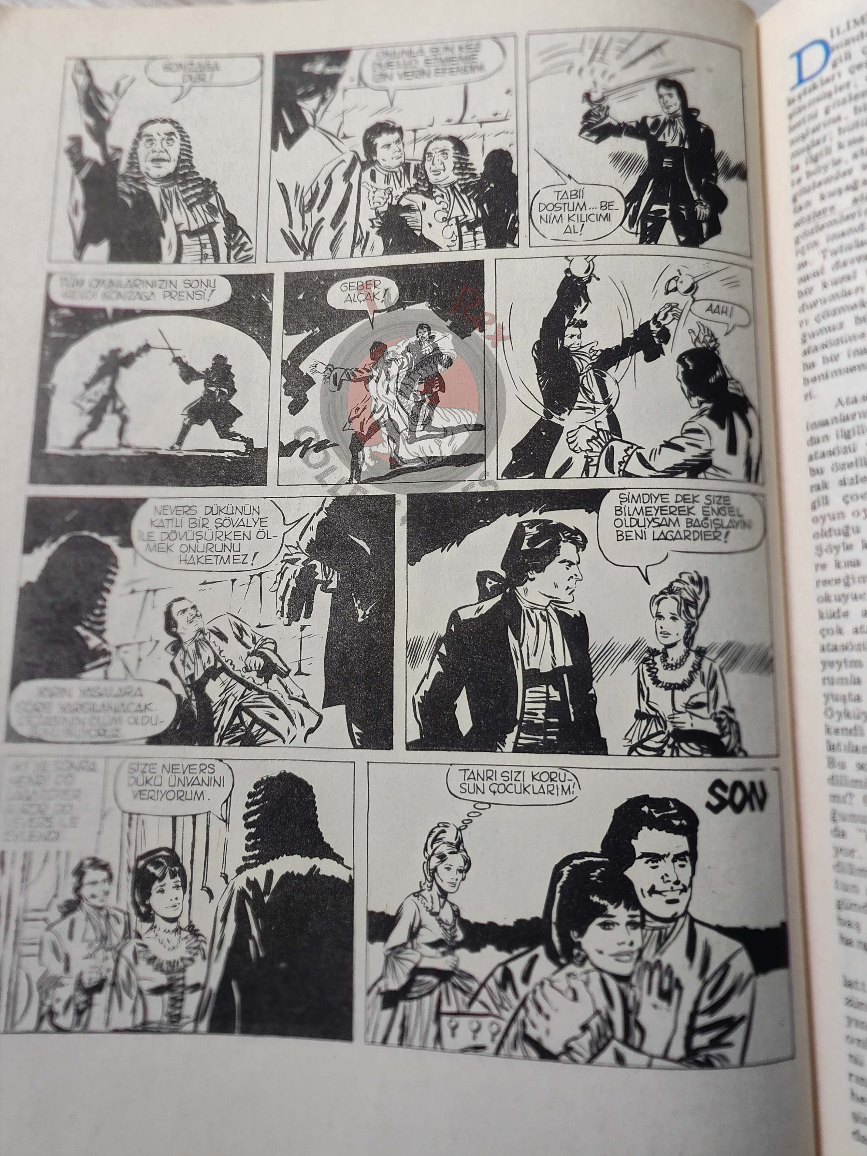 Milliyet Çocuk #22 1979 Turkish Comic Turkey Joyas Literarias Juveniles #27 Paul Feval