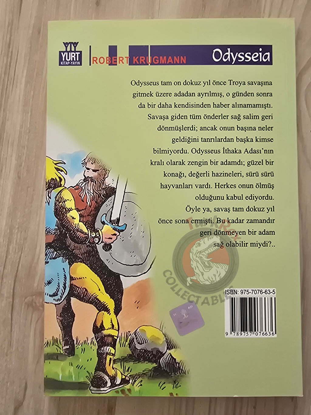 Odyssey – Robert Krugmann 2003 Turkish Book Turkey Illustrated by Turkish Artist