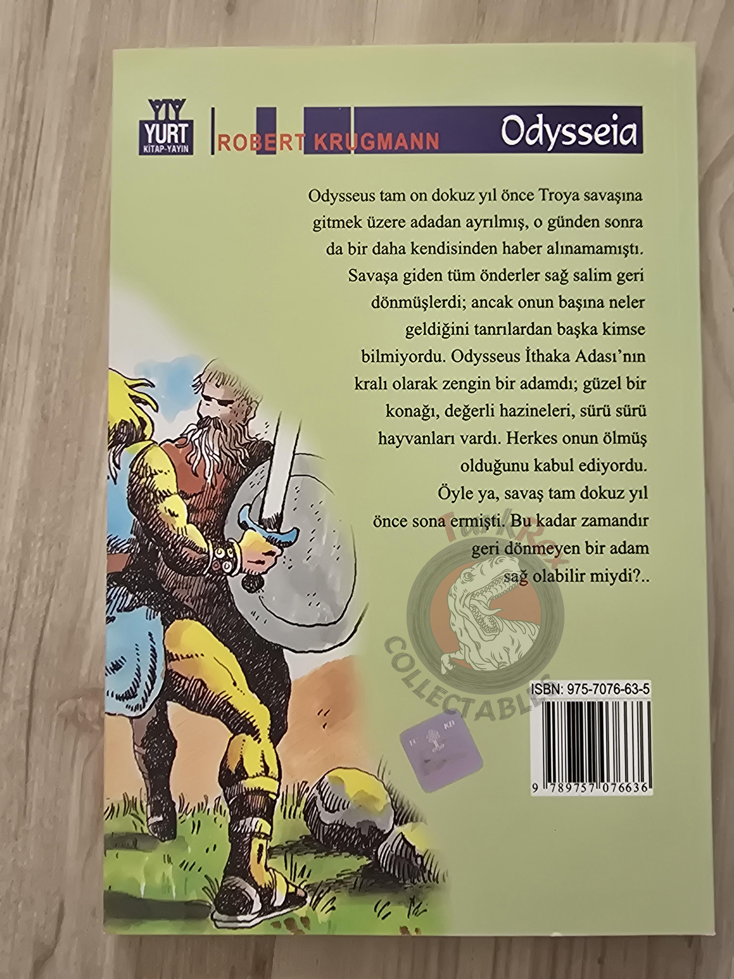 Odyssey – Robert Krugmann 2003 Turkish Book Turkey Illustrated by Turkish Artist