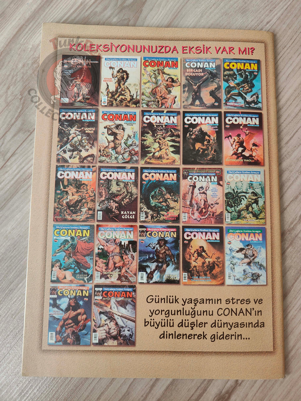 Imparator Conan #2 Conan the King #38 #39 Turkish Comic Turkey