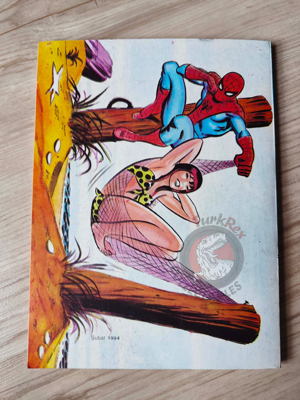 Spider-Man #163 1994 Turkish Comic Turkey Web Of #88 #89 #86 Amazing #201 #202 Marvel Team Up #125