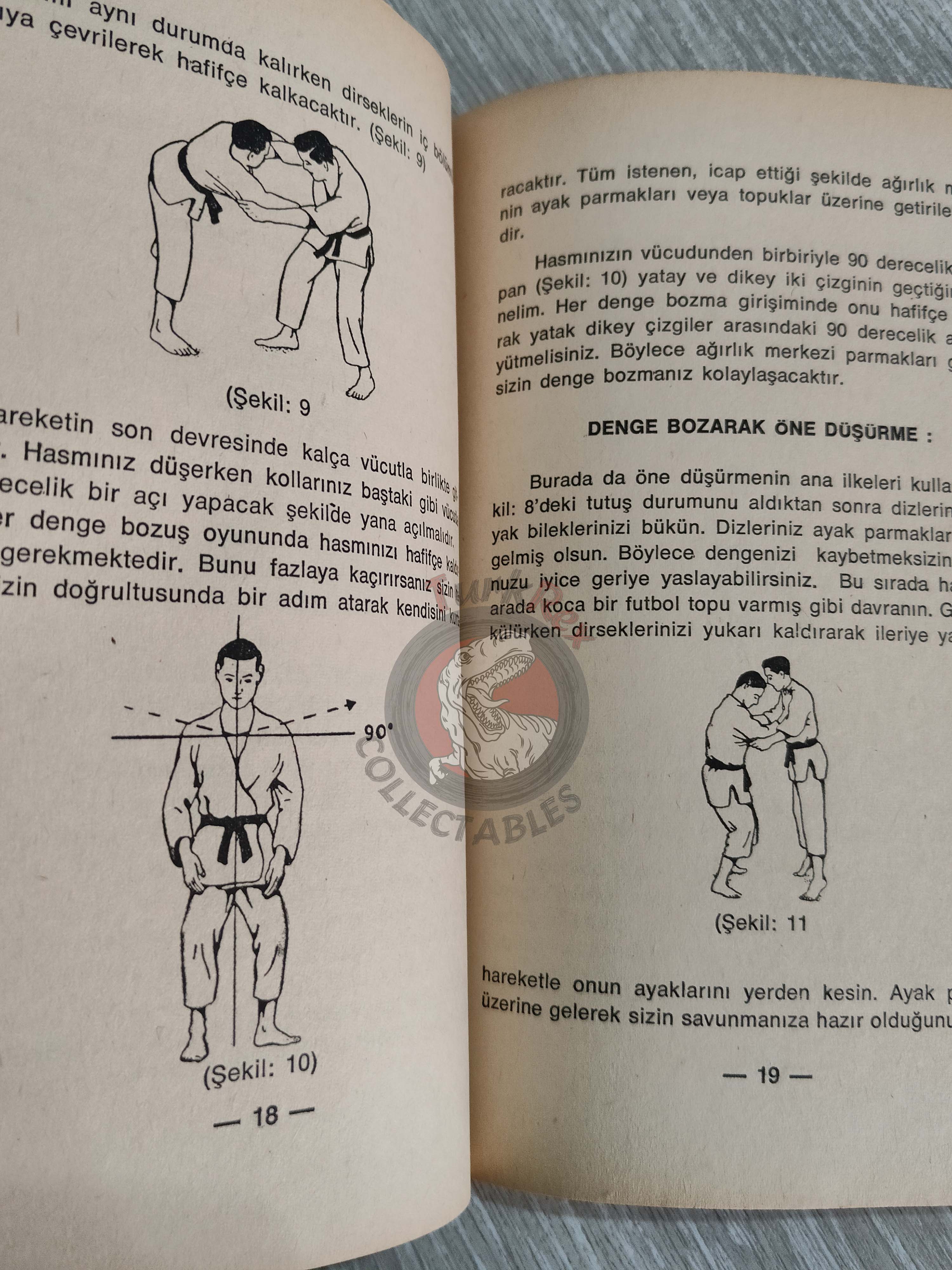 Eric Dominy – Illustrated Martial Arts 1973 Turkish Book Turkey Illustrated Judo