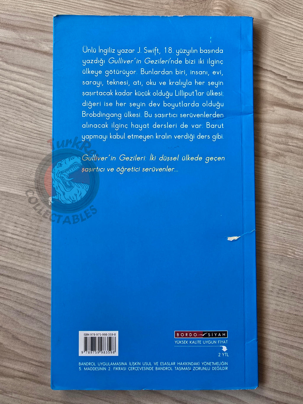 Jonathan Swift – Gulliver's Travels 2007 Turkish Book Turkey Illustrated