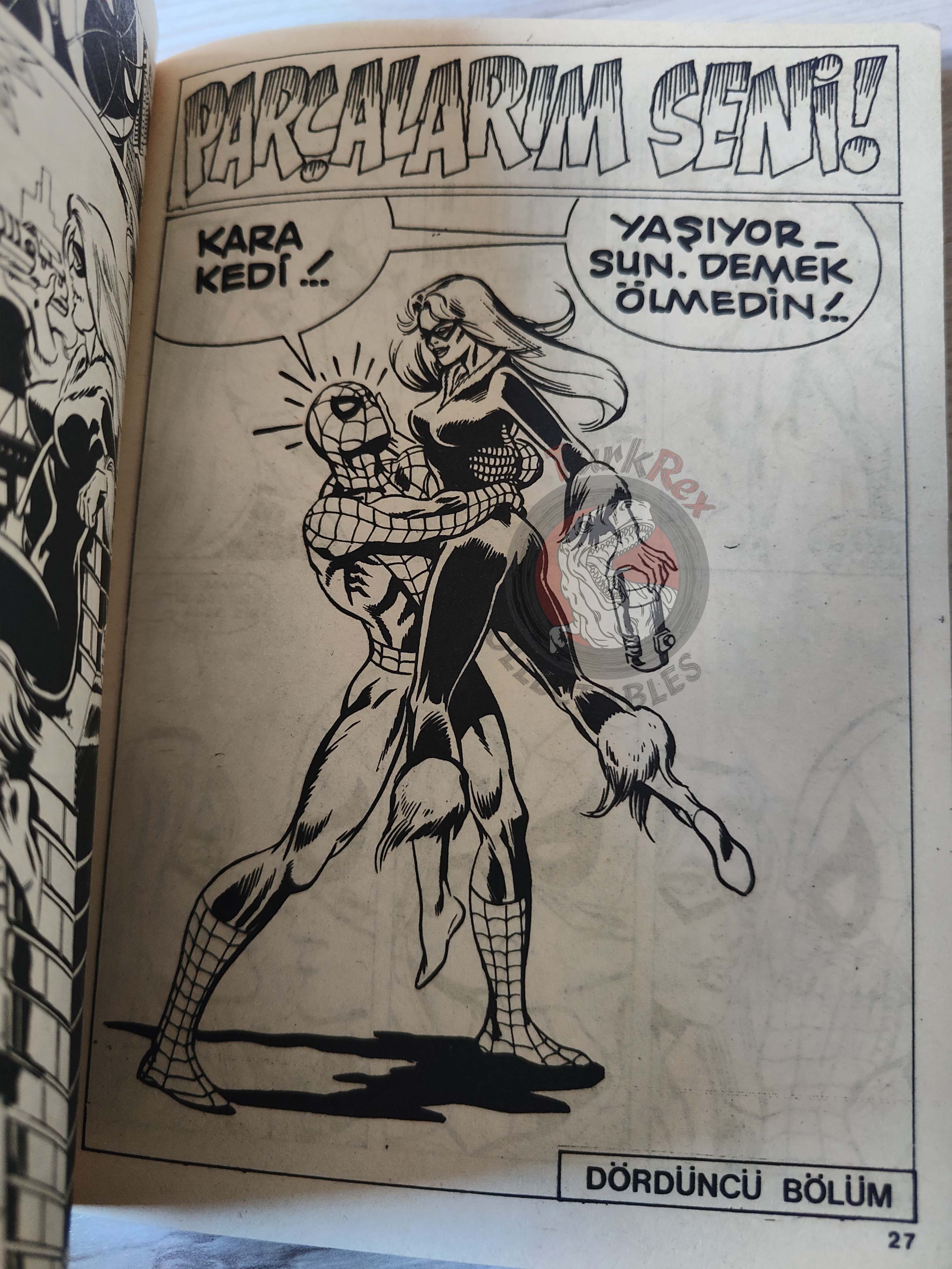 Spider-Man Vol #15 Turkish Comic Turkey Amazing #87 #149 #150 Spectacular #72 - #76