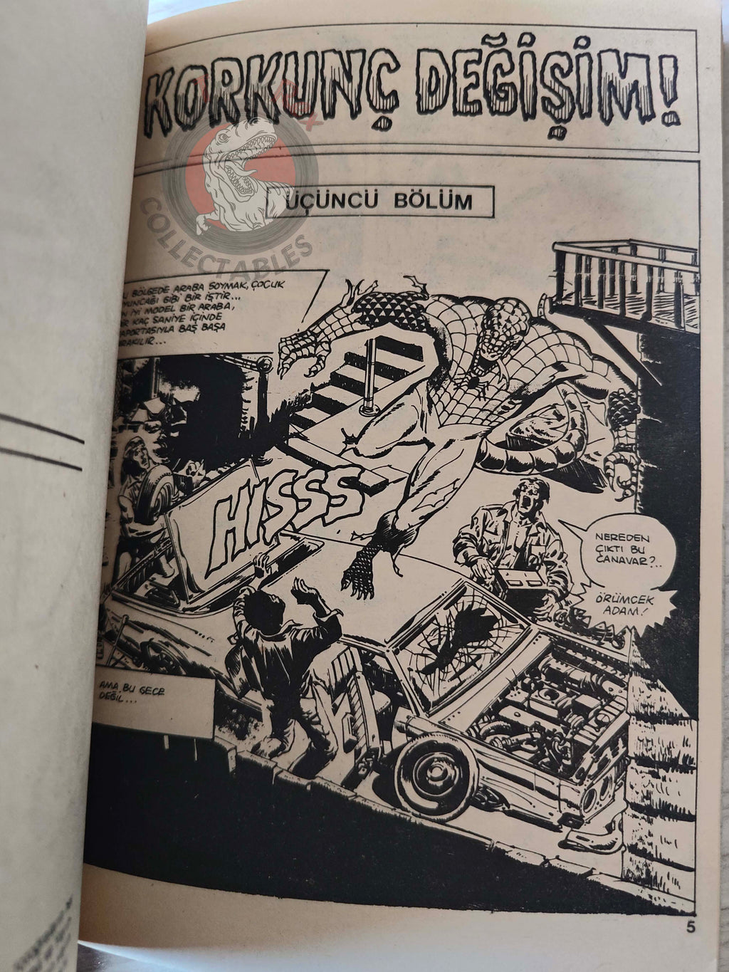 Spider-Man Vol #8 1988 Turkish Comic Turkey Spectacular #52 #38 #39 #40 Sub-Mariner #1
