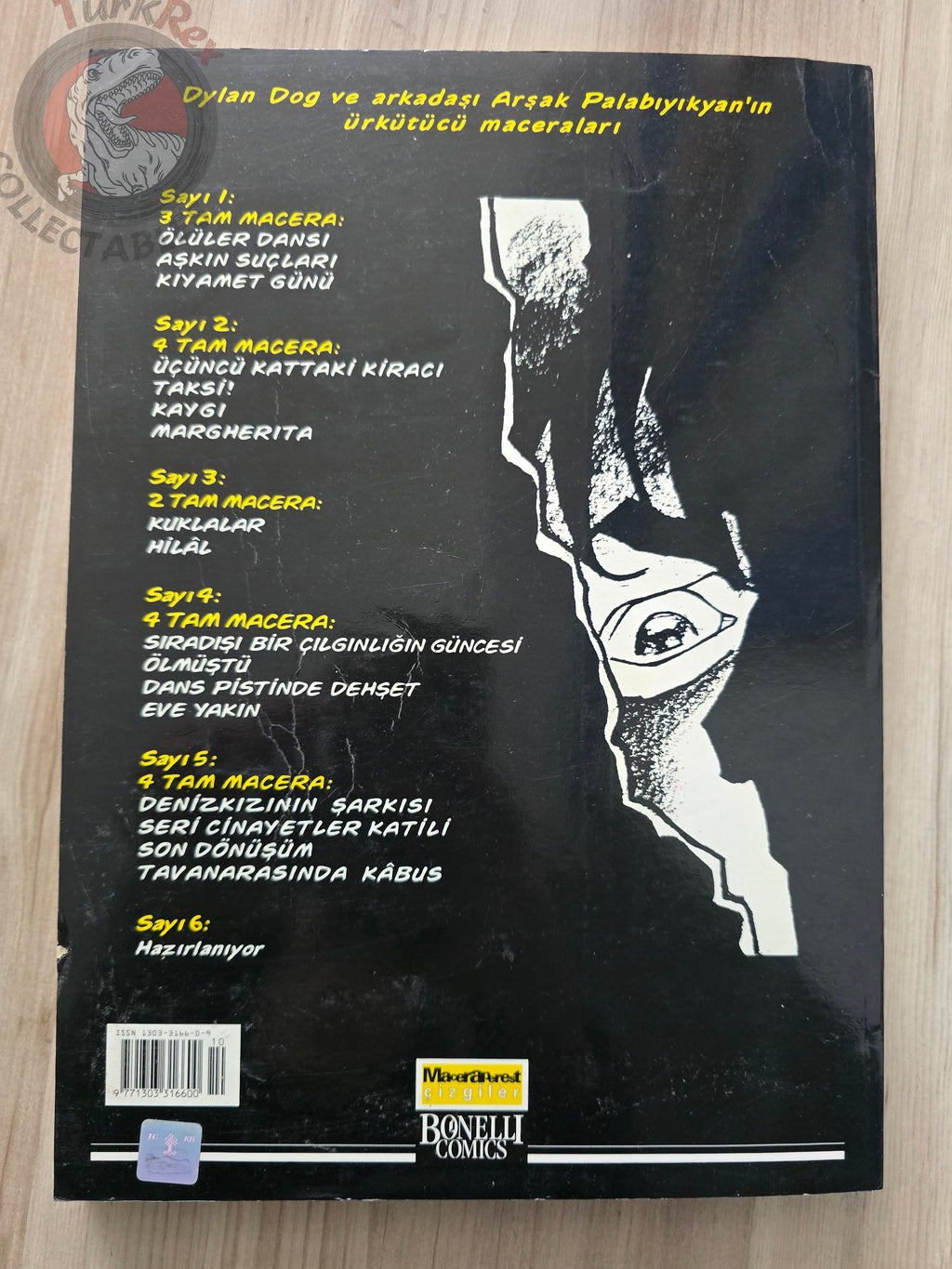 Dylan Dog Gigante #5 2002 Turkish Comic Turkey Il canto della sirena