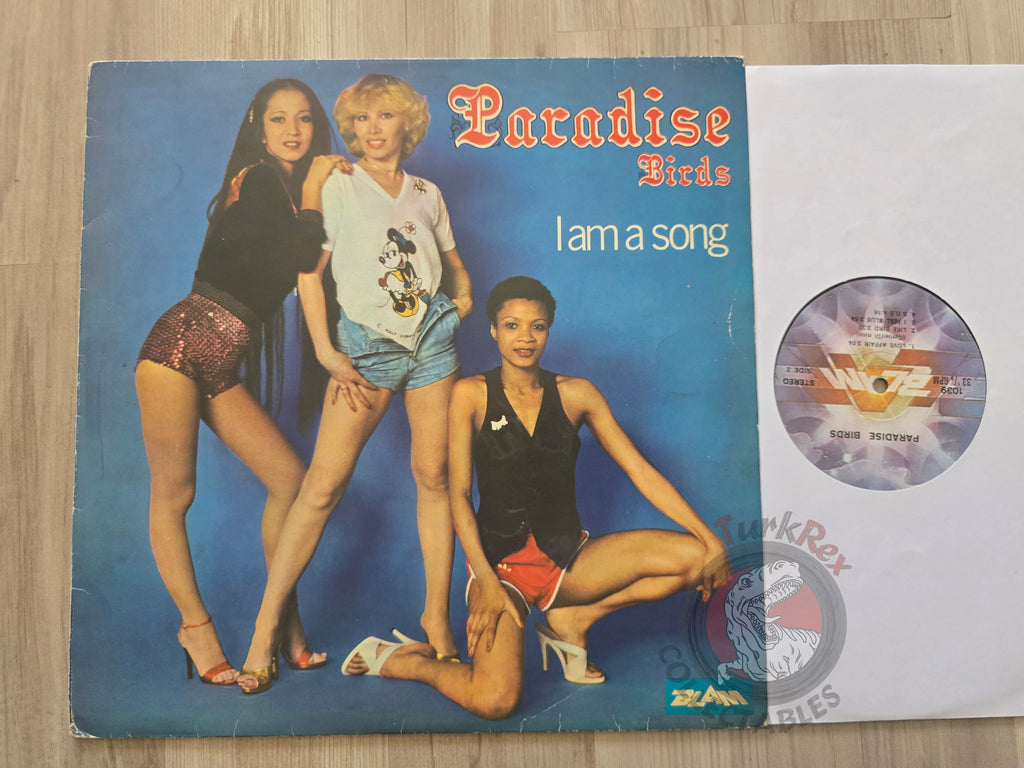 Paradise Birds – I Am A Song  Turkish Pressing Vinyl Turkey Edition